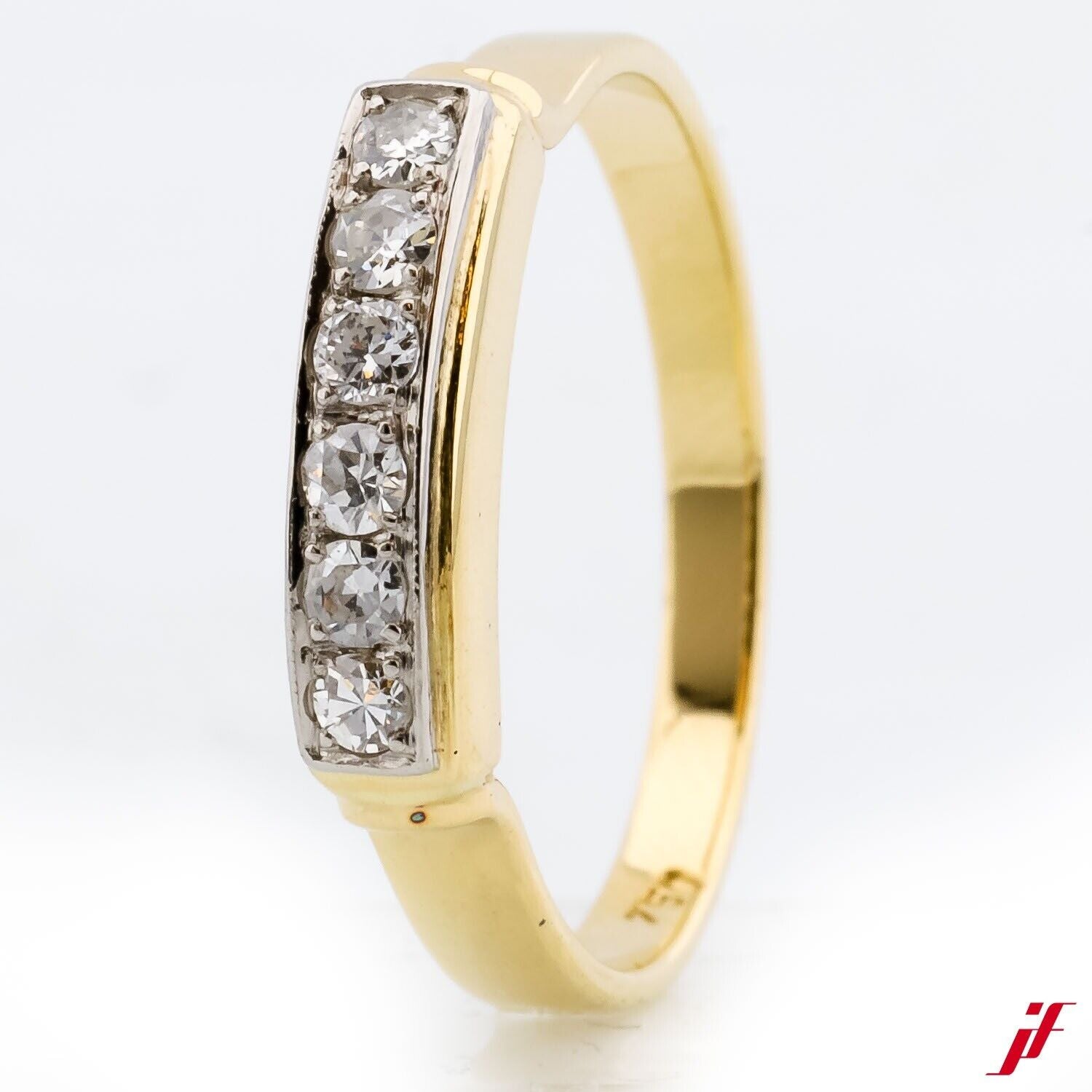 Ring 18K/750 Gelbgold Brillanten ca .0,20ct - Wert 900€