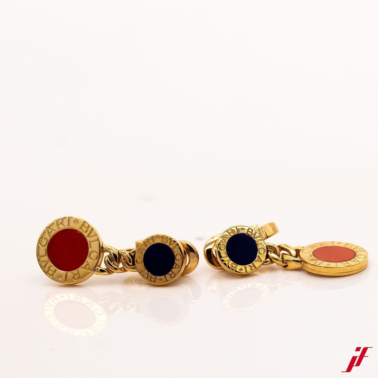Bvlgari Ohrclips Ohrhänger 750/18K Gelbgold