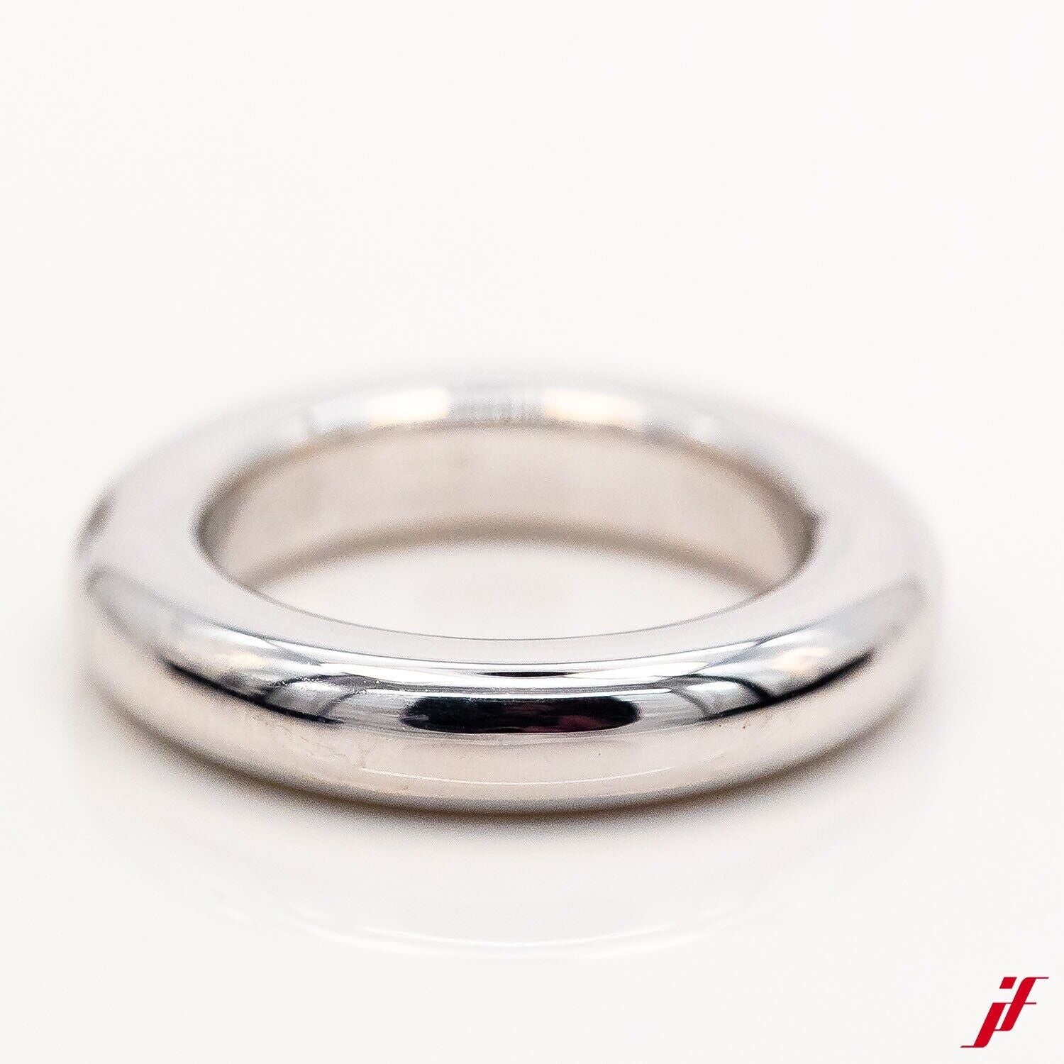 Ring Band 18K/750 Weißgold ohne Stein Gr.54 - Wert 5.000€