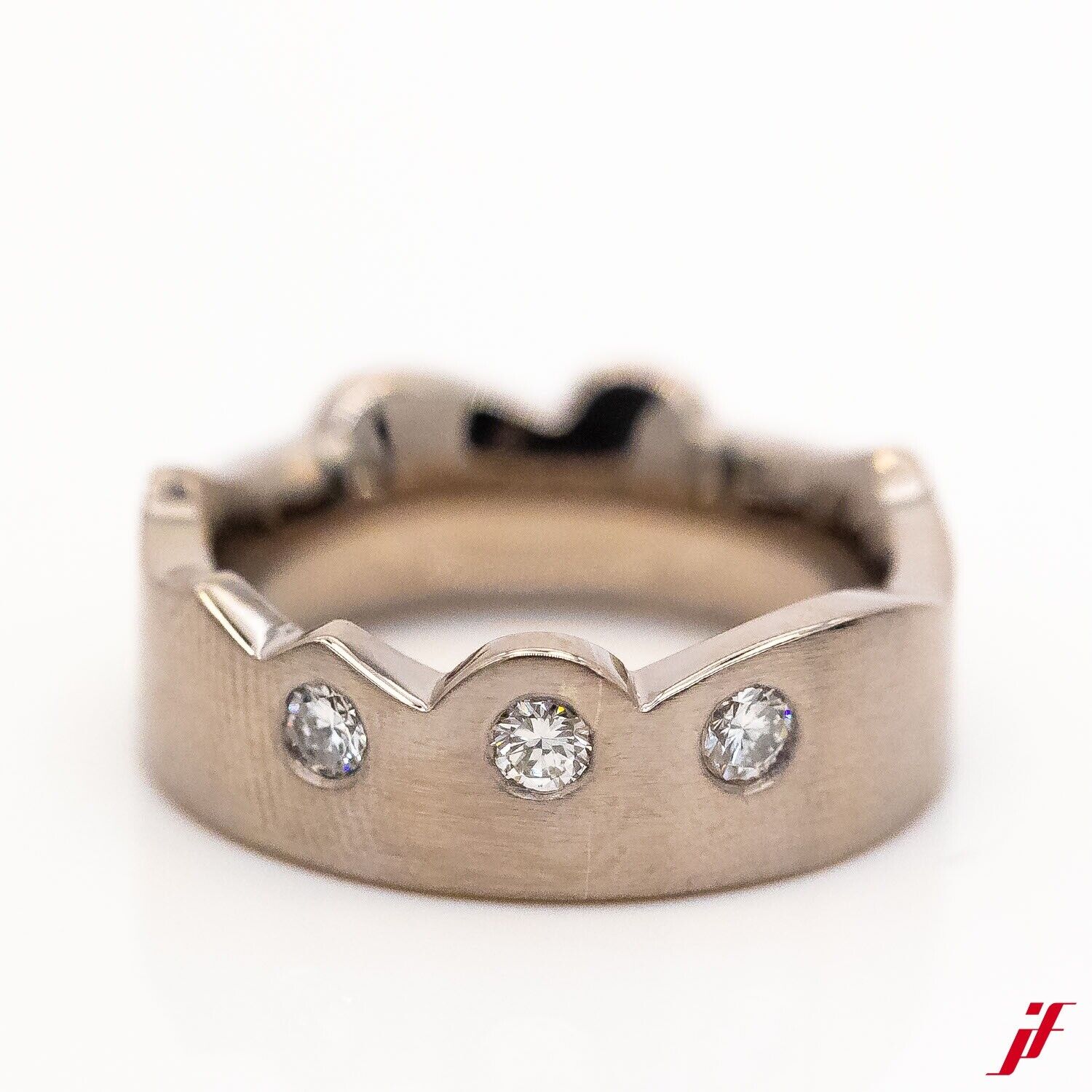Ring 750/18K Weißgold Diamant Brillant 0,30ct TW/VS Gr.55 - Wert 3.800€