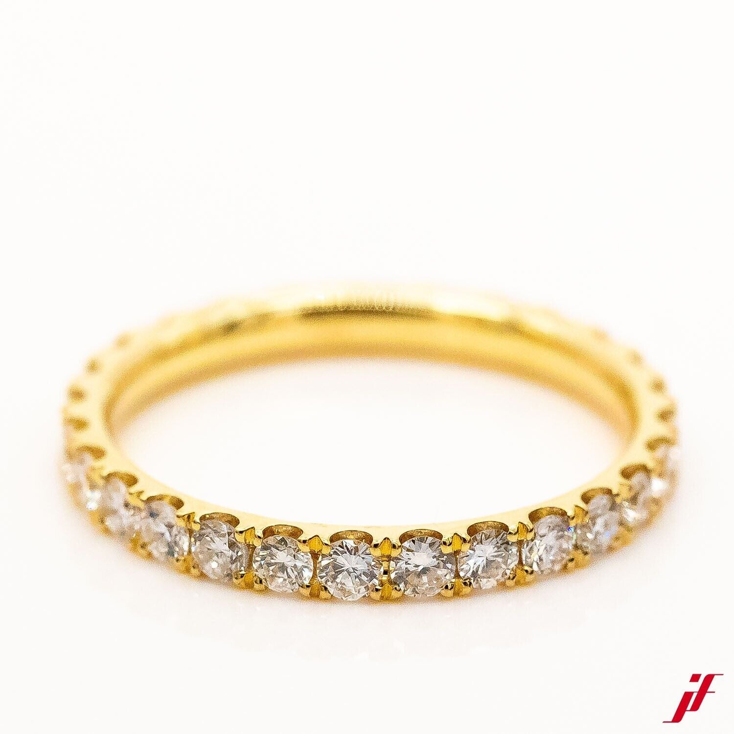 Ring 750/18K Gelbgold 26 Diamant Brillanten 1,7ct TW/VS Gr.60 - Wert 8.000€