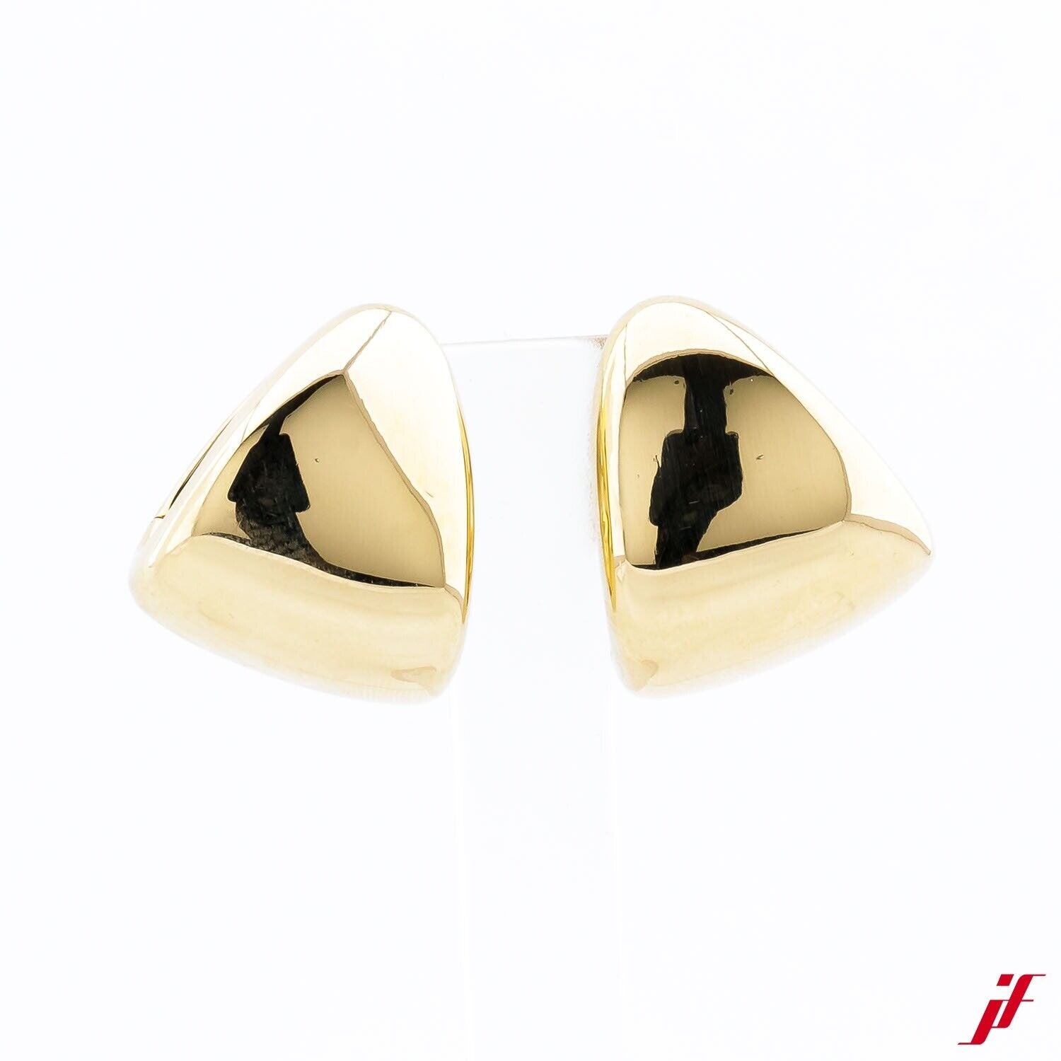 Clipstecker Ohrringe 750/18K Gelbgold Wert 4.900 €