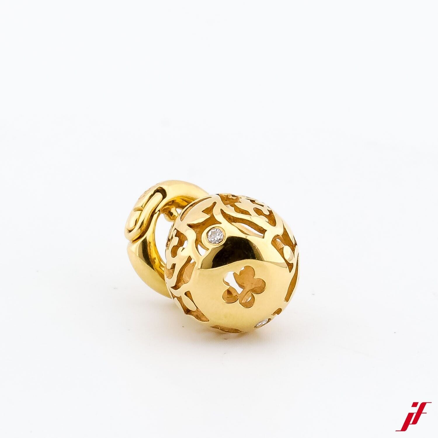 Anhänger Ole Lynggaard Sweet Drop 18K Gelbgold Diamanten 0,04ct - NP 2.600€