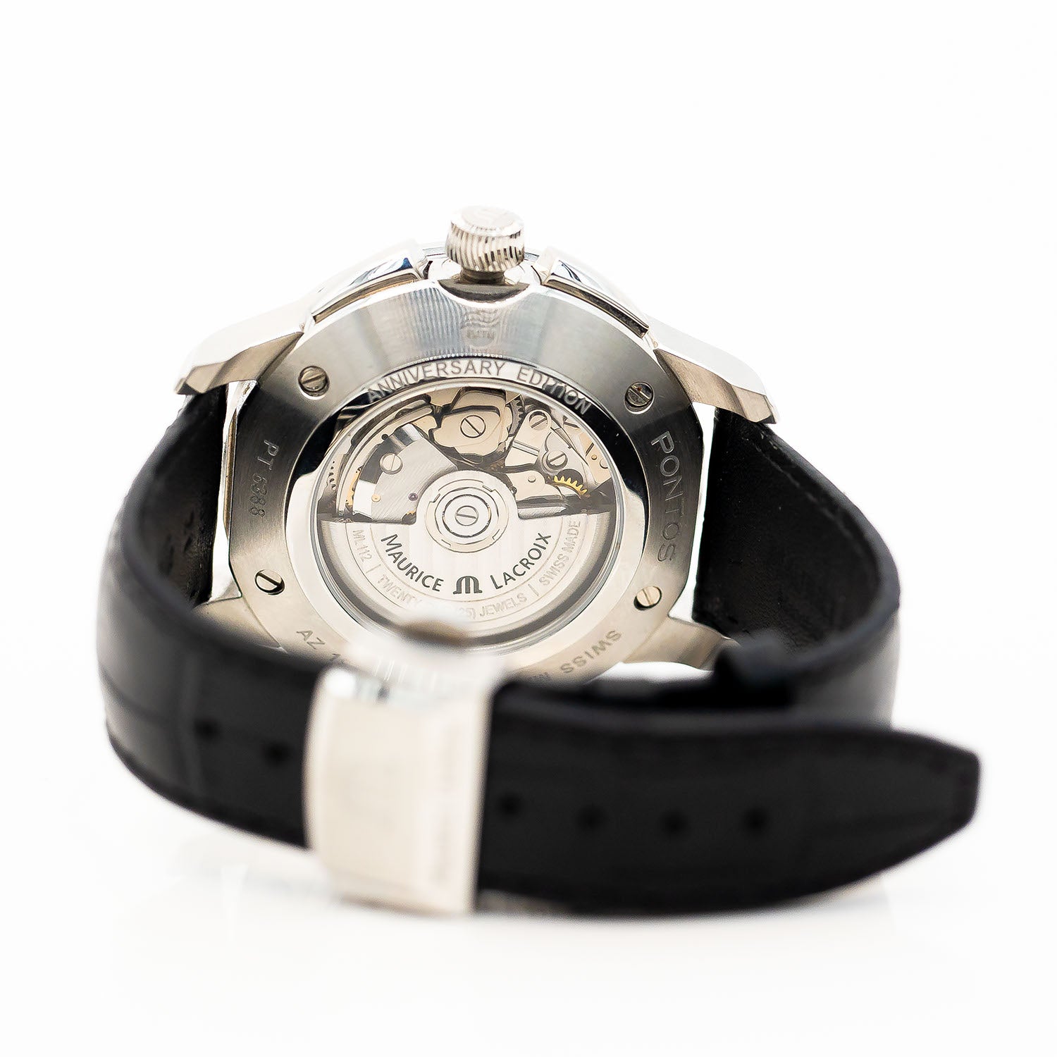 Maurice Lacroix Pontos Chronograph Ref.PT6388-SS001-220-2 43mm Automatik Croco