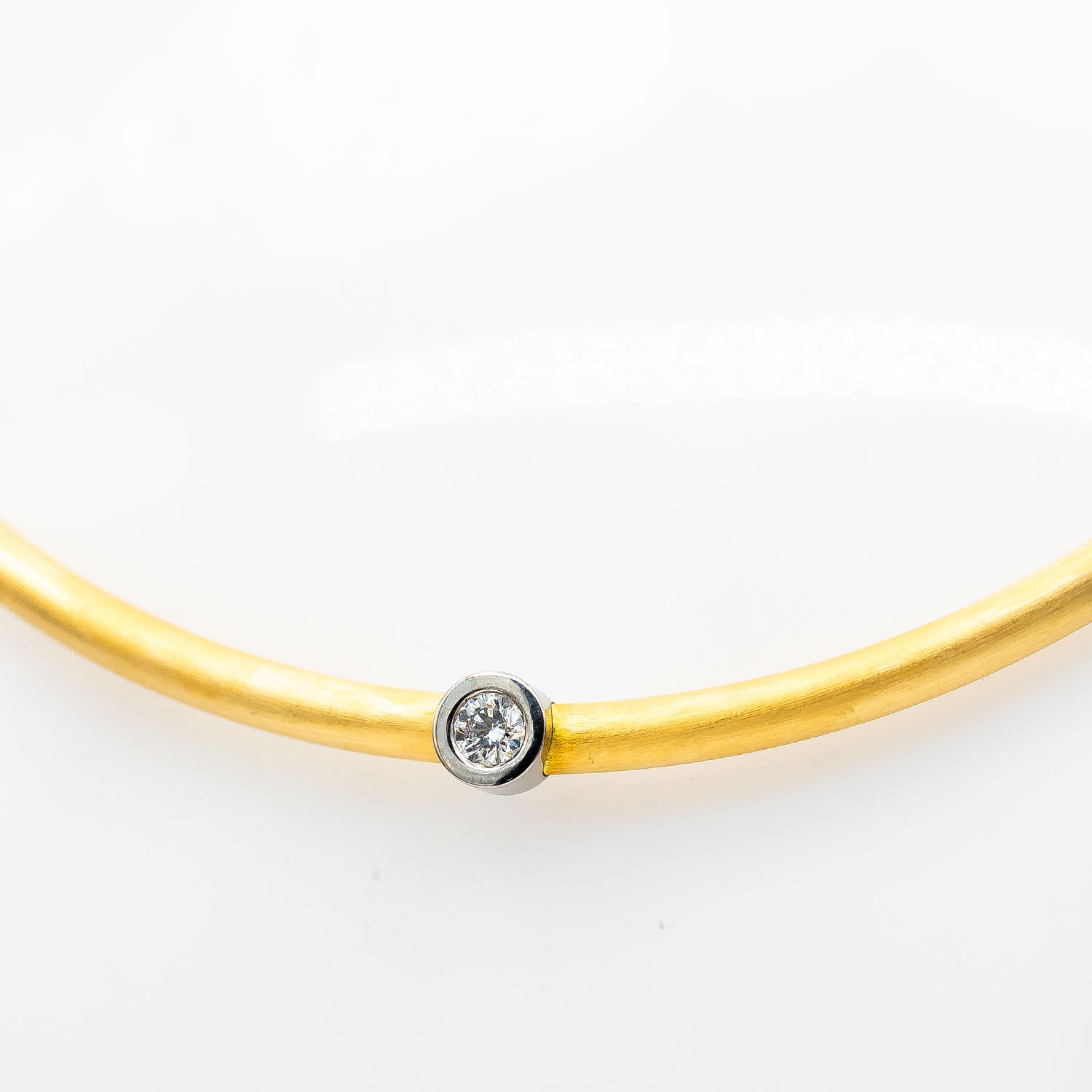 Kette 750/18K Gelbgold Diamant 0,70ct W/SI - Wert 14.000€