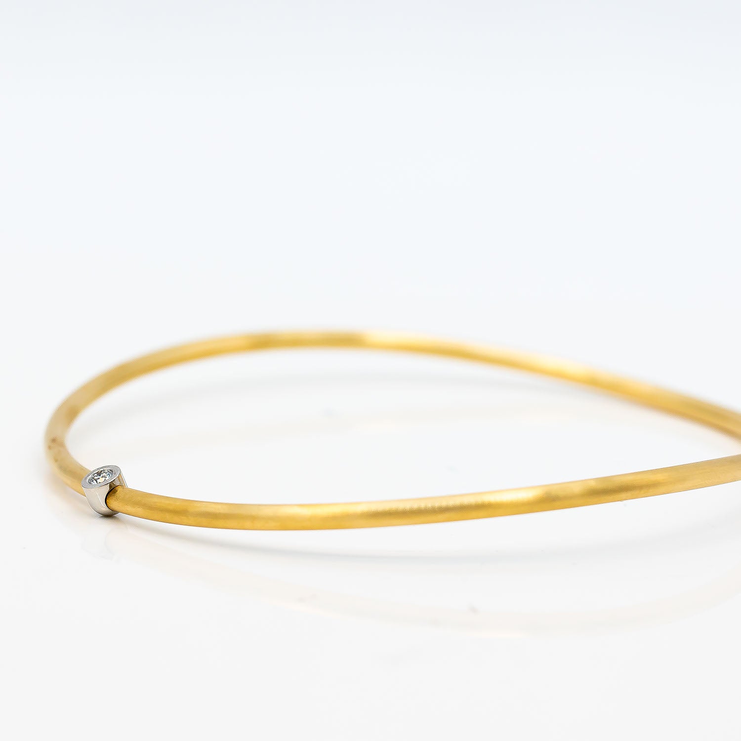 Kette 750/18K Gelbgold Diamant 0,70ct W/SI - Wert 14.000€