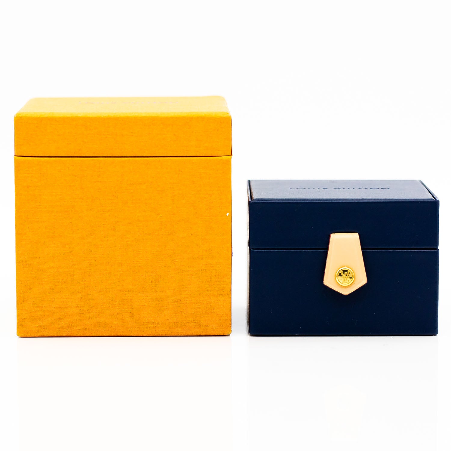Louis Vuitton Ohrstecker 750/18K Weißgold Diamant 0,05ct G/VS mit Box