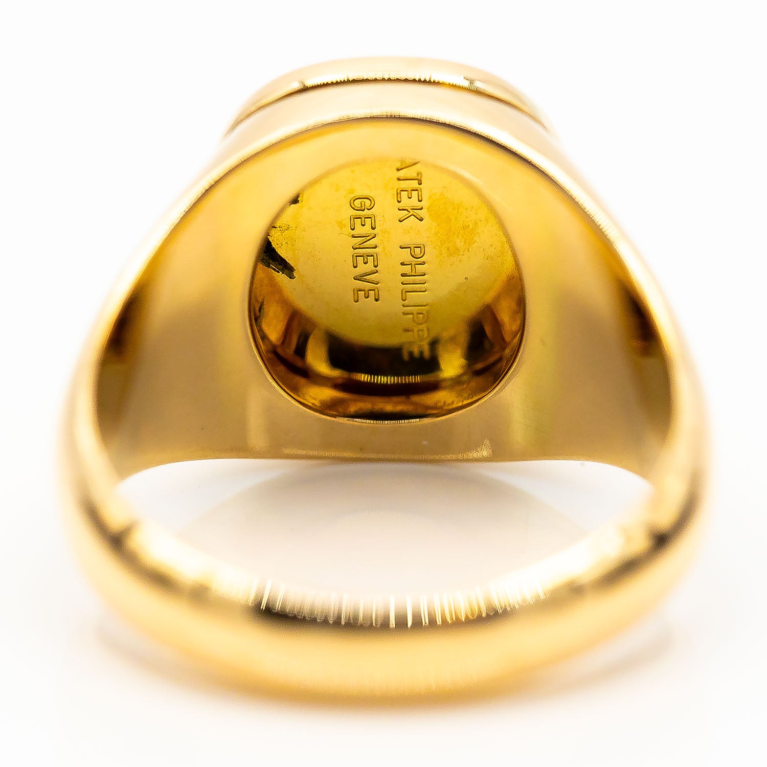 Ring Siegelring Patek Philippe 750/18K Gelbgold Größe 66