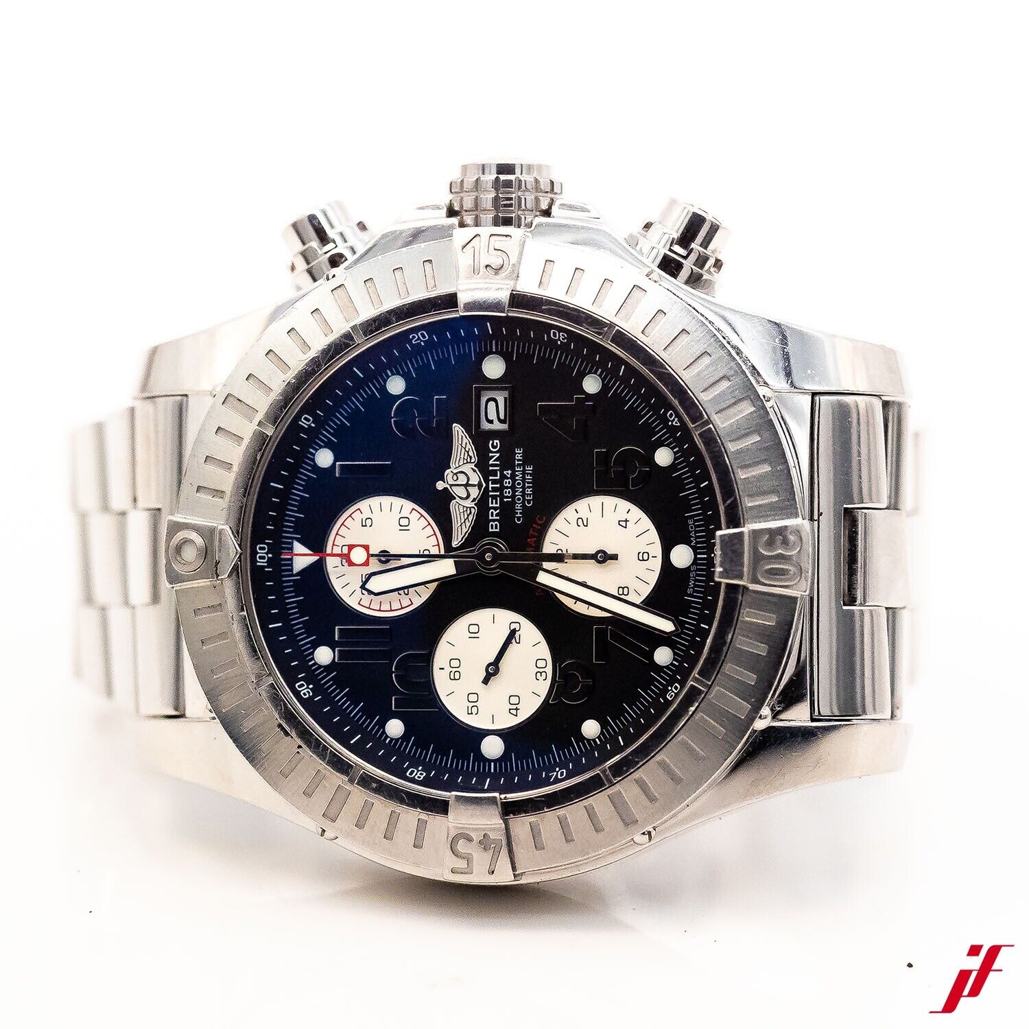 Breitling Ocean Avenger Ref.A13370 Edelstahl Automatik 48mm Full Set 2014