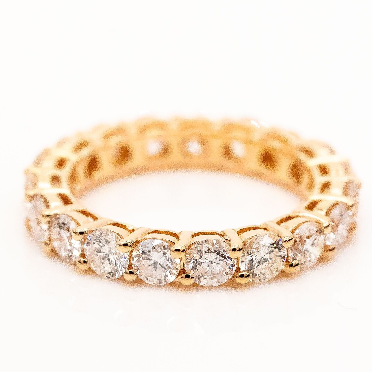 Ring 750/18K Roségold 19 Diamanten 2,3ct H-J/SI-PI Gr.54 - Wert 6.000€