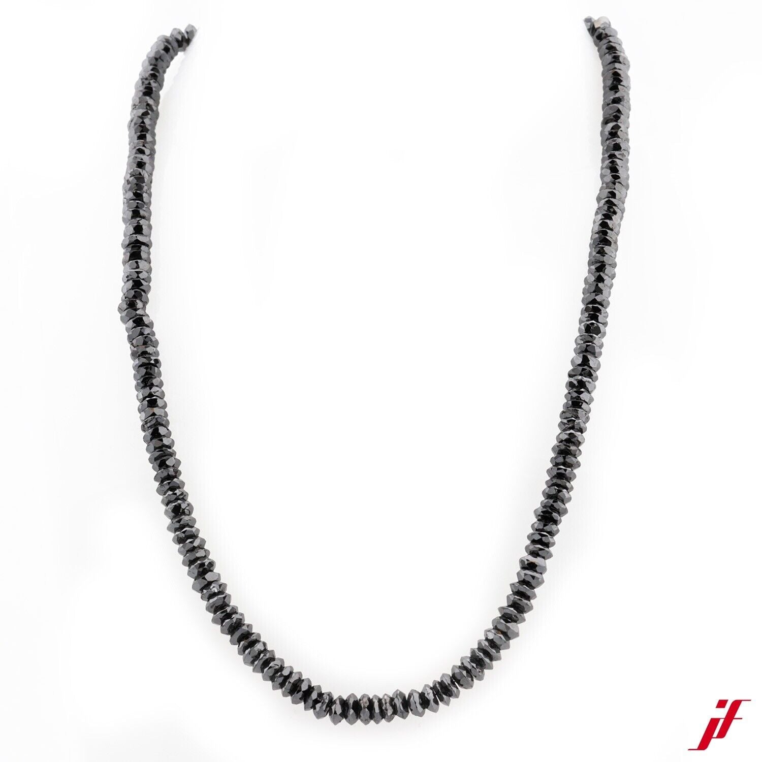 Collier 14K/585 Gelbgold  schwarze Diamanten  - Wert 2.600€