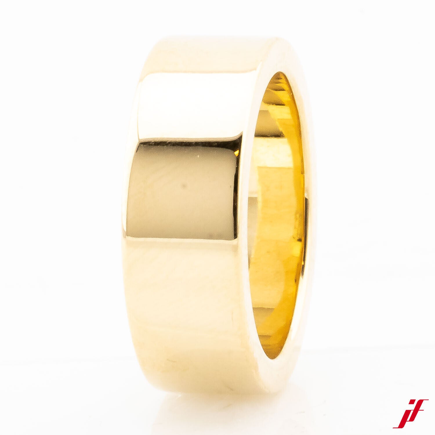 Bandring 585/14K Gelbgold ohne Besatz  50