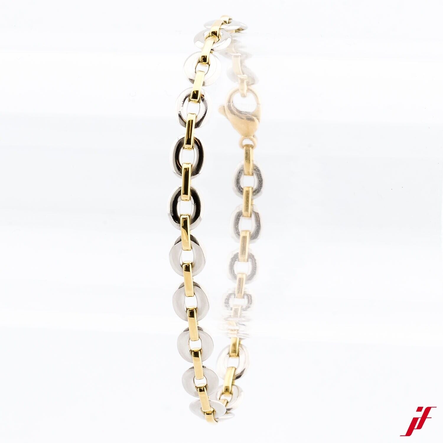 Armband 18K/750 Gelbgold Weißgold - Wert 2.200€