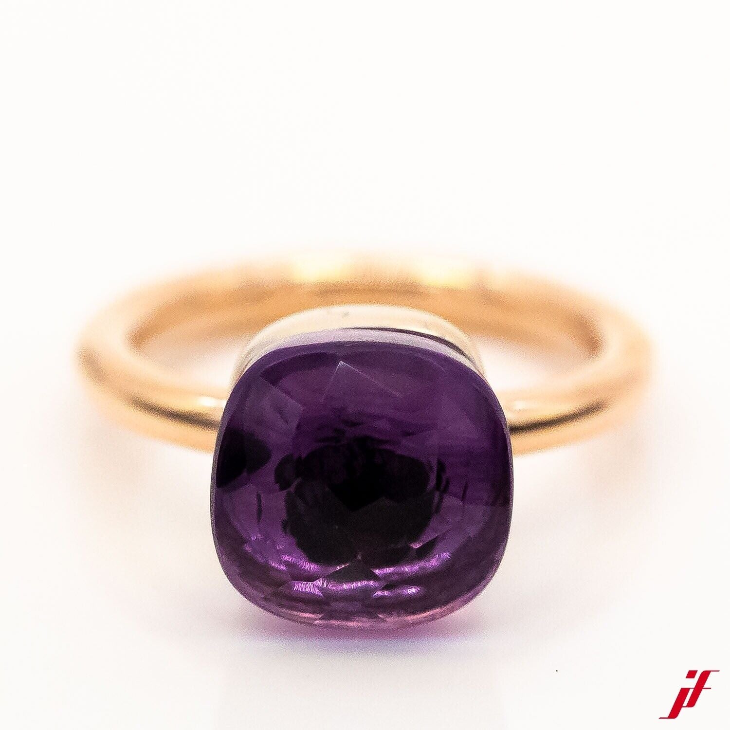 Ring 18K/750 Roségold Amethyst Gr.52 - Wert 3.000€