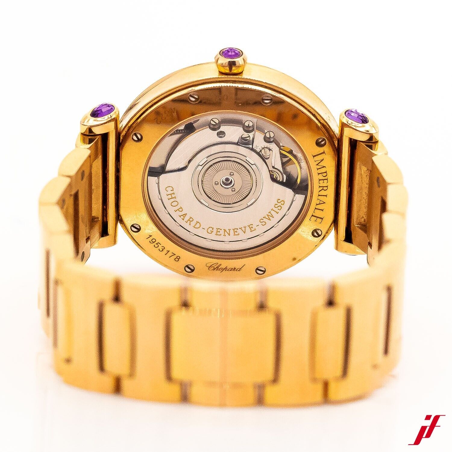 Chopard Imperiale Diamonds 750/18K Roségold Automatik 36mm Ref.4822