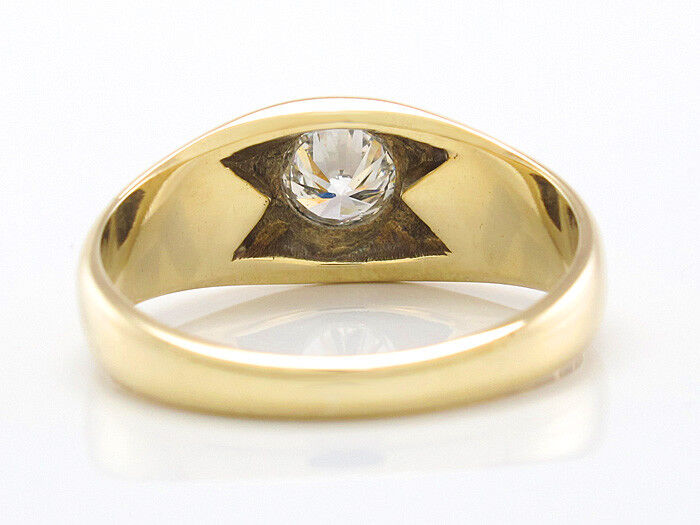 Traumhafter Solitärring in 14K Gelbgold - Diamant ca.0,50 ct W-VSI - Gr.57 - 5 g