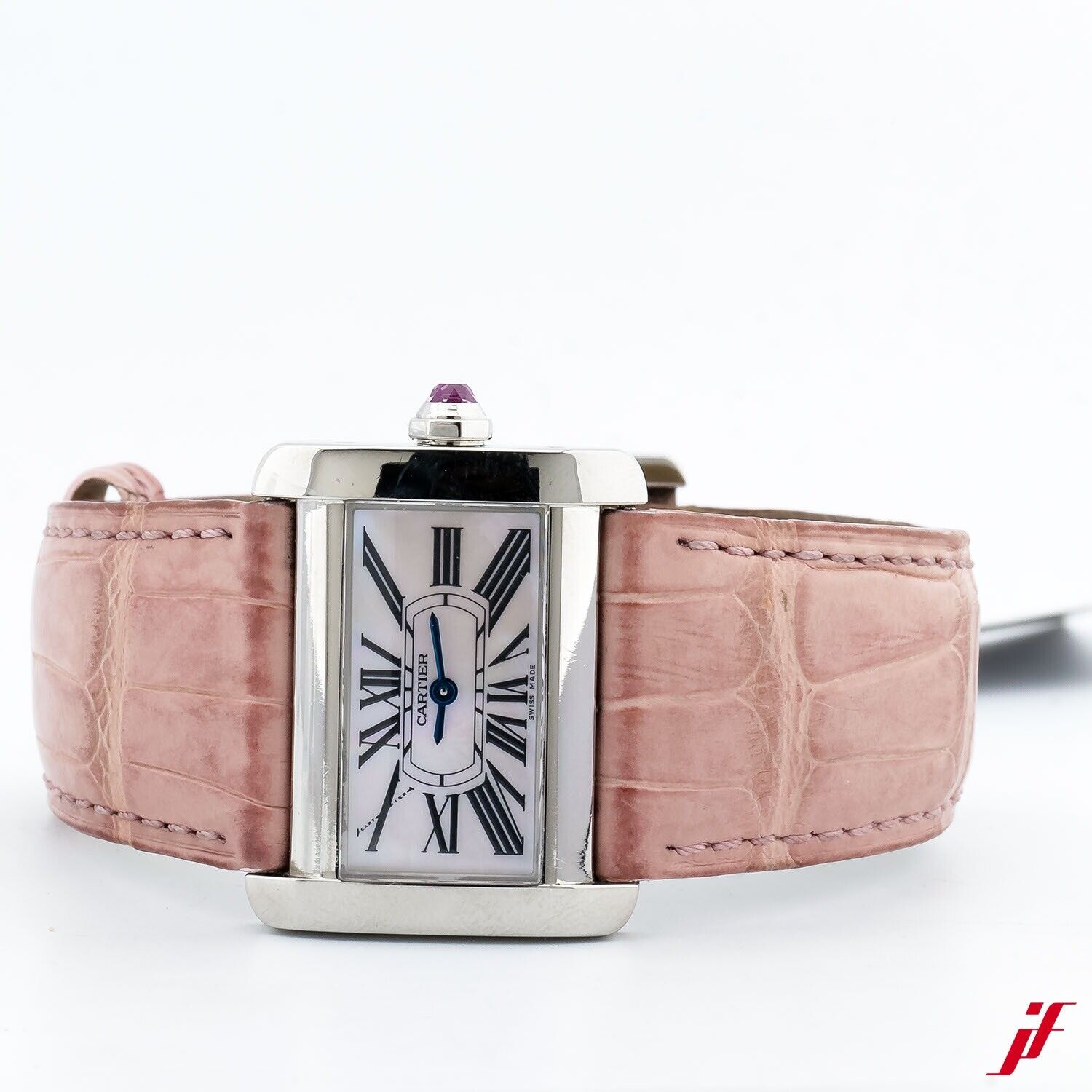 Cartier Divan Ref. 2599 Quarz Stahl