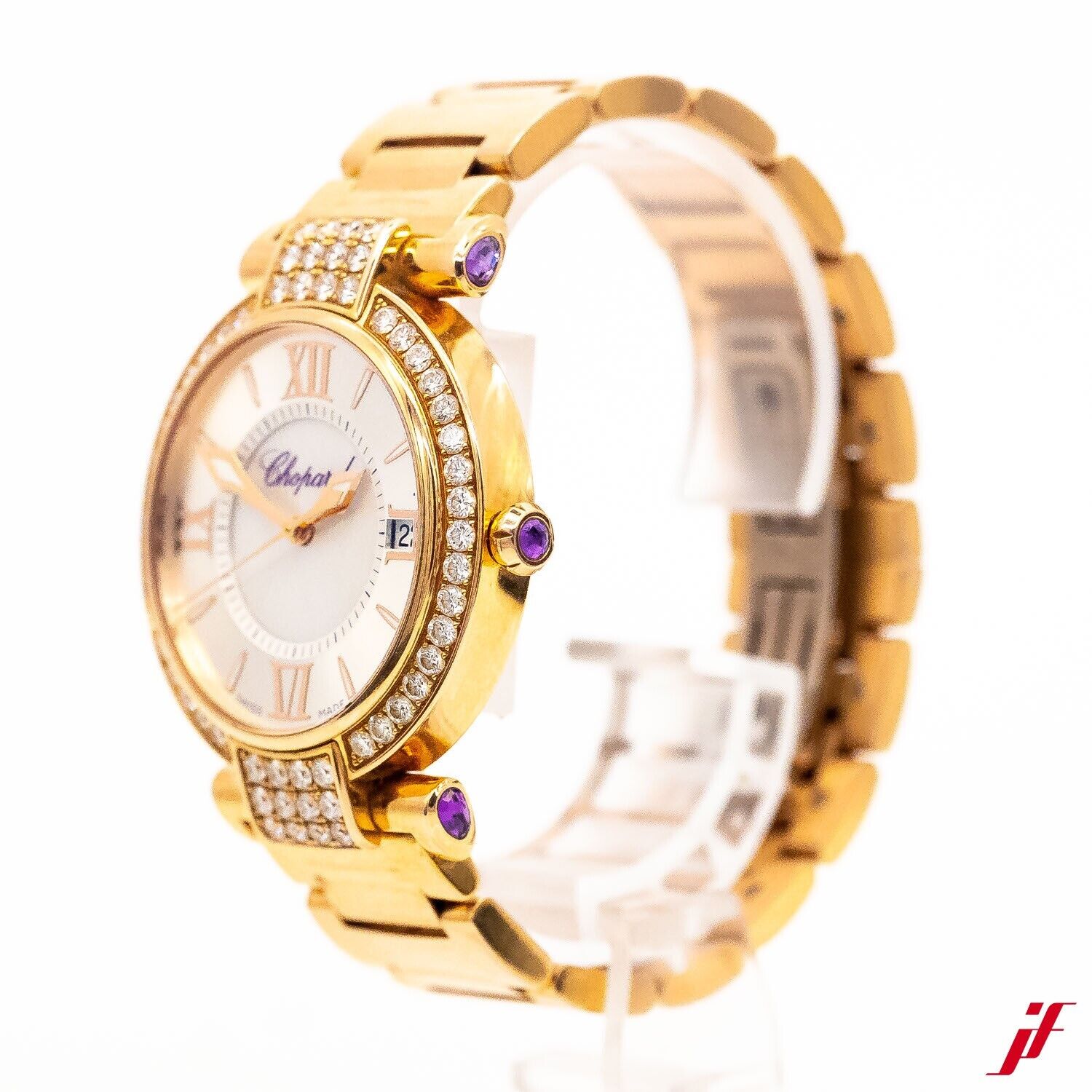 Chopard Imperiale Diamonds 750/18K Roségold Automatik 36mm Ref.4822