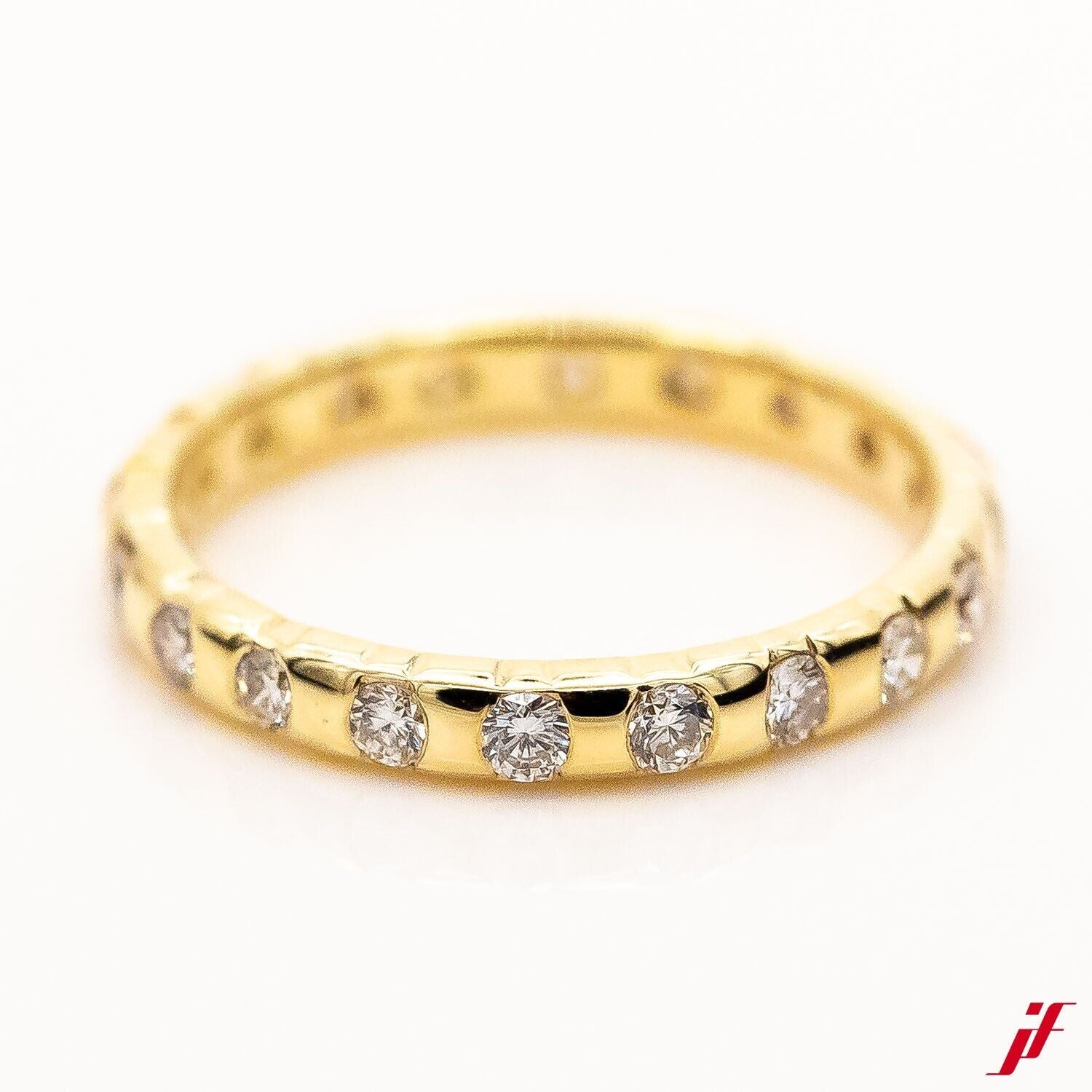 Ring Memoire 14K/585 Gelbgold Diamanten 0,4ct TW/VS Gr.54 - Wert 2.000€