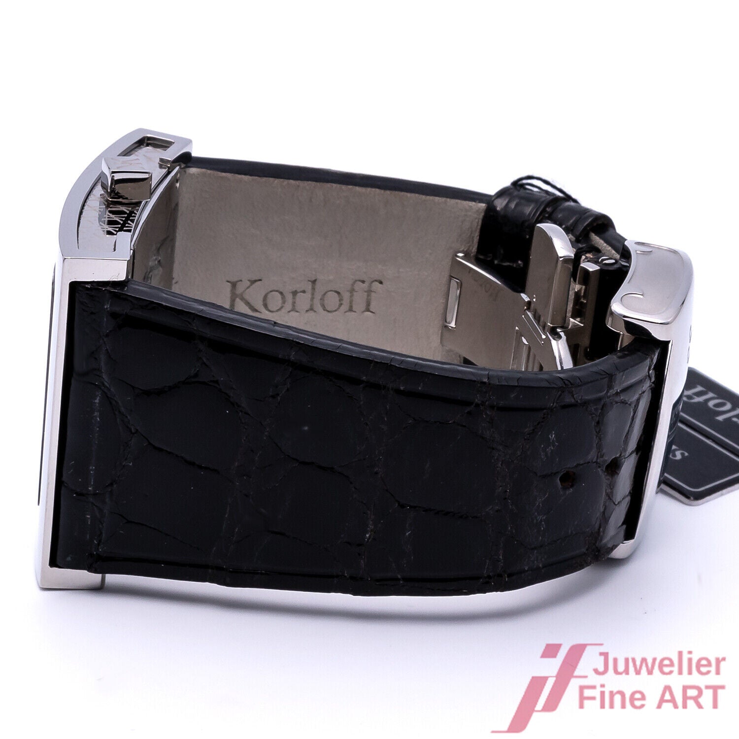 Uhr Korloff Paris K25 Ref. K25/279 Edelstahl Quarz