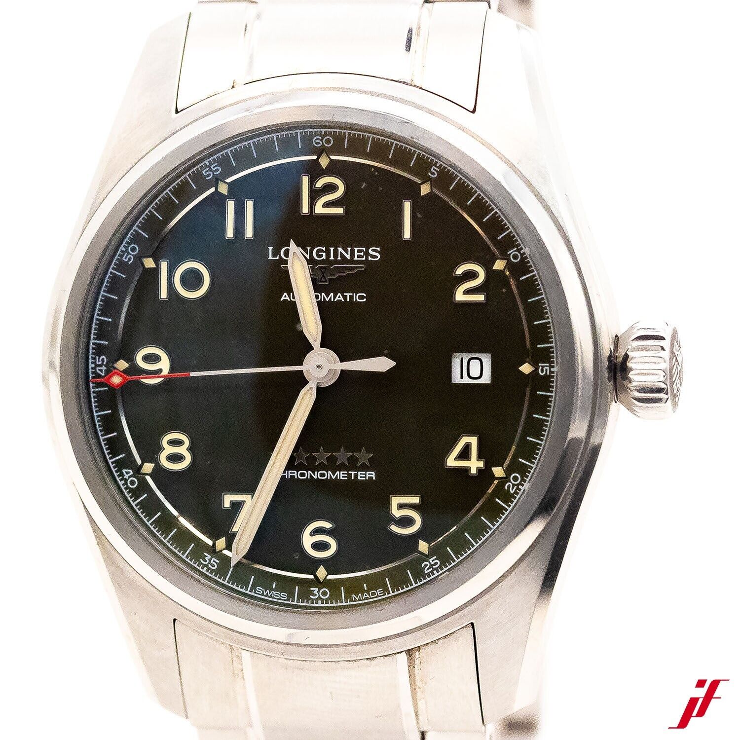 Longines Spirit Ref.L3.810.4 40mm Automatik Edelstahl Saphirglas