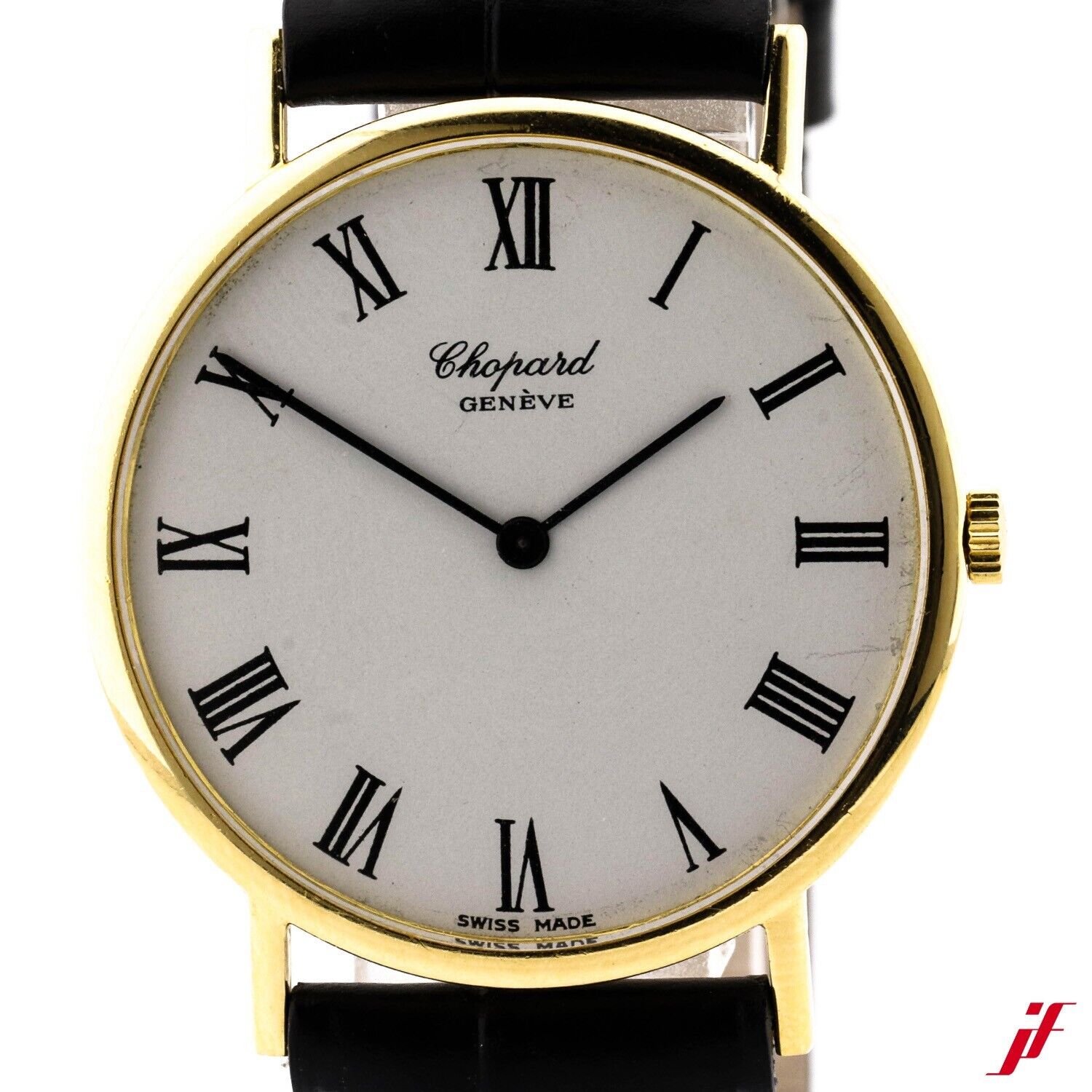 Chopard Vintage L.U.C Uhr 750/18K Gelbgold Handaufzug Neues Band