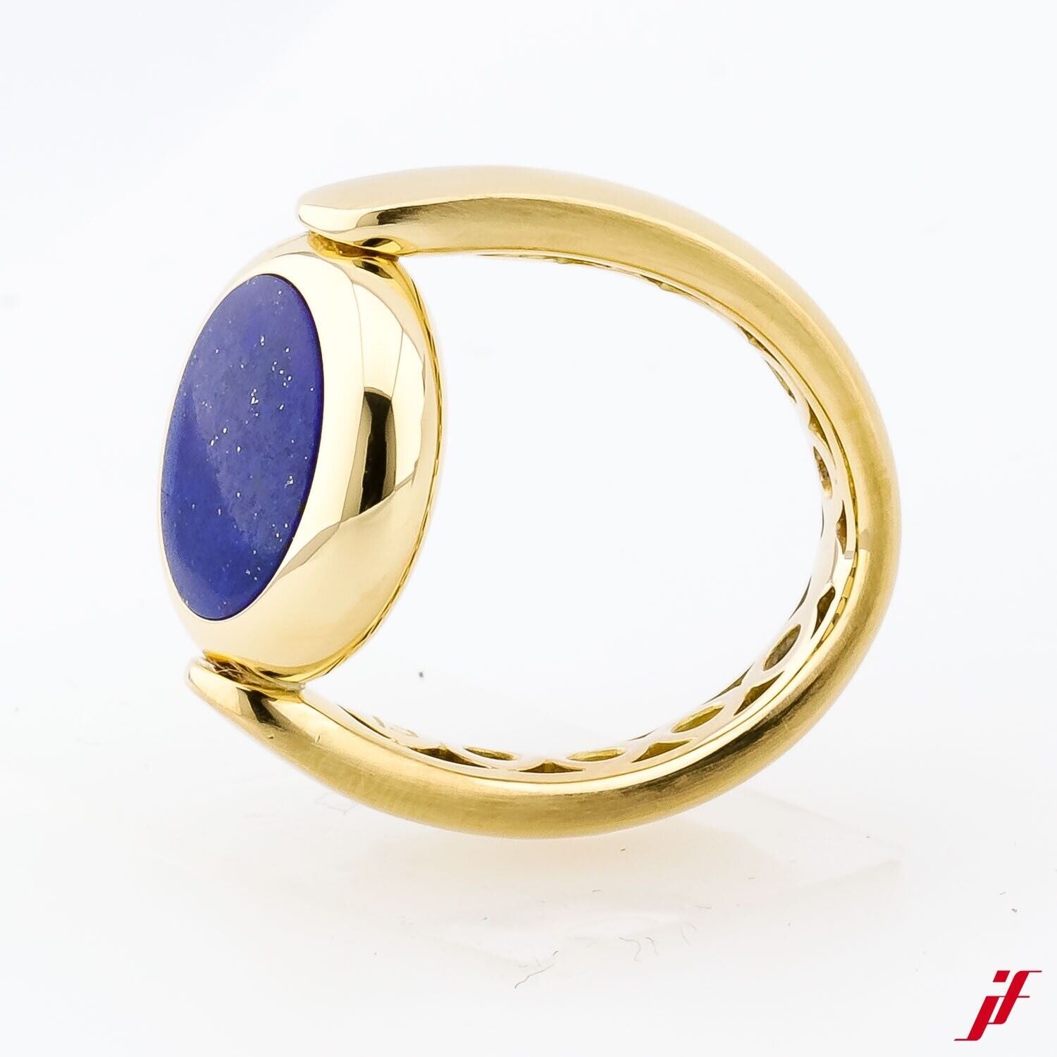 Gübelin Ring 750/18K Gelbgold Lapis Lazuli - wert 4.000€