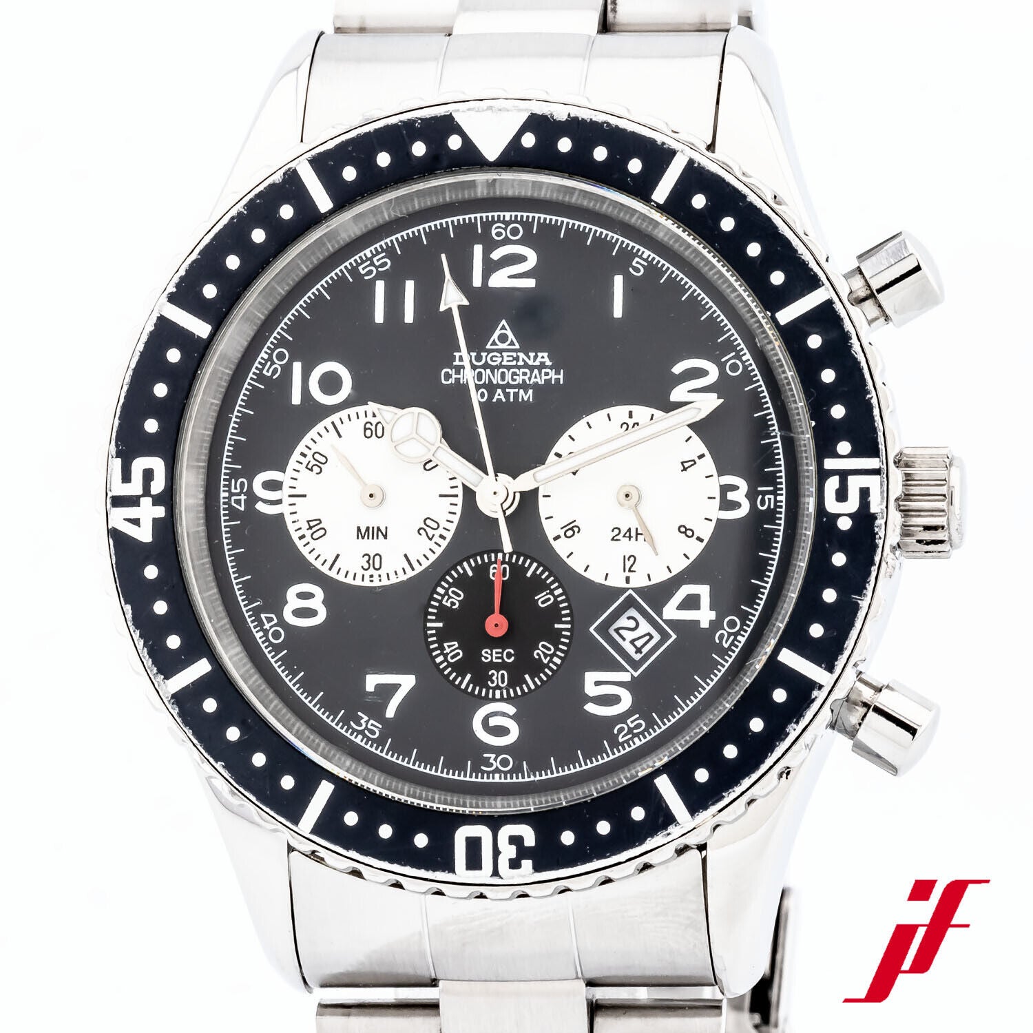 Armbanduhr Dugena Chronograph Quarz 43 mm