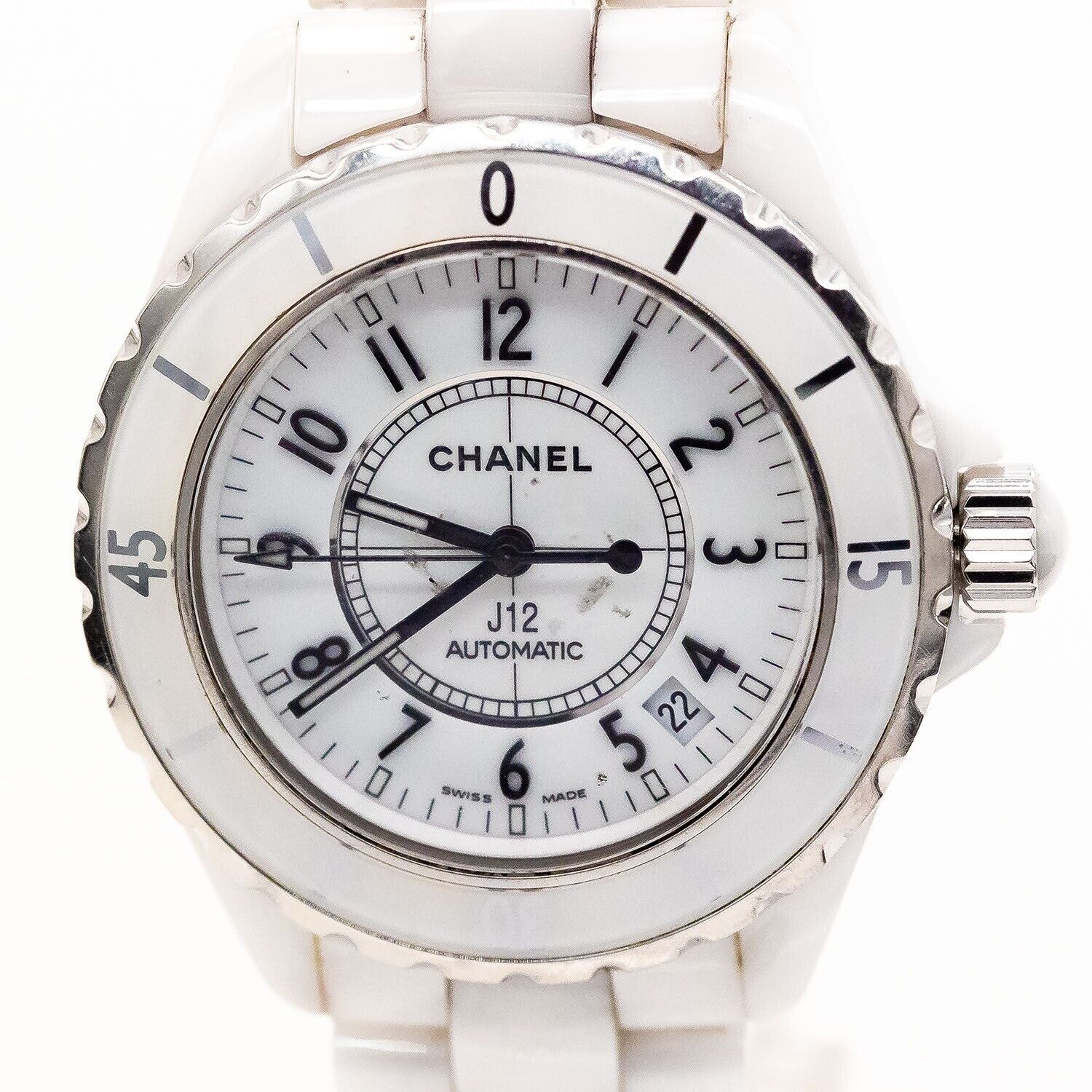 Chanel J12 Ref.H0968 Keramik Quarz 33mm mit Papier 2009