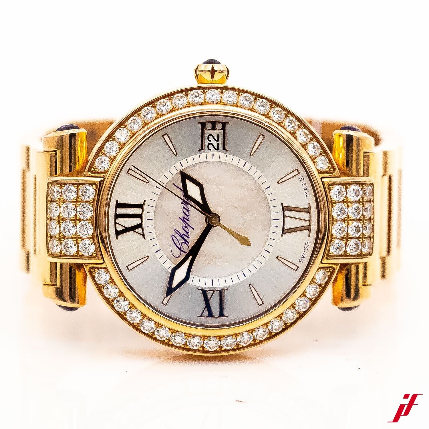 Chopard Imperiale Diamonds 750/18K Roségold Automatik 36mm Ref.4822