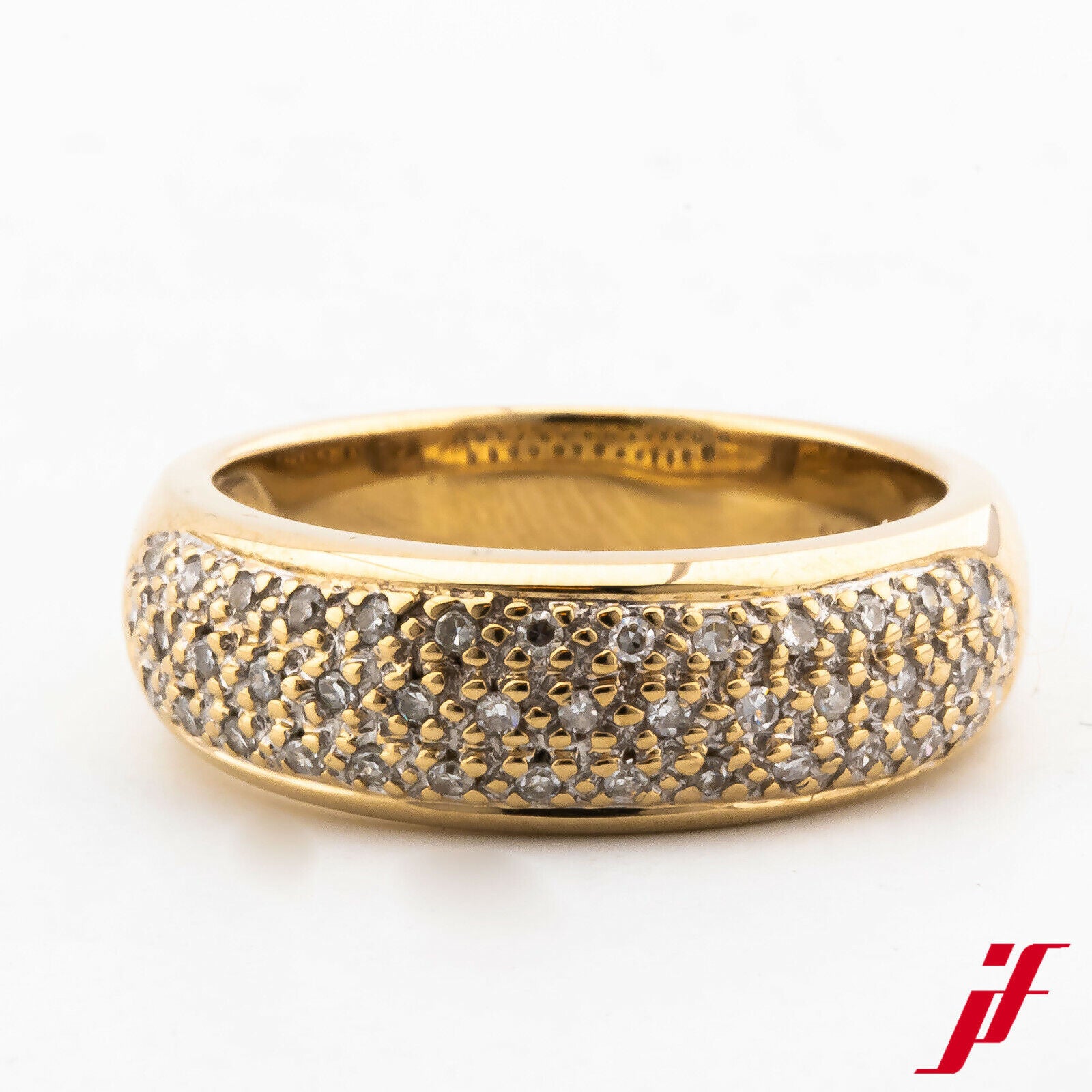 Ring 585/14K Gelbgold Diamanten Brillanten 0,20ct H/SI Gr.54 - Wert 1.400€