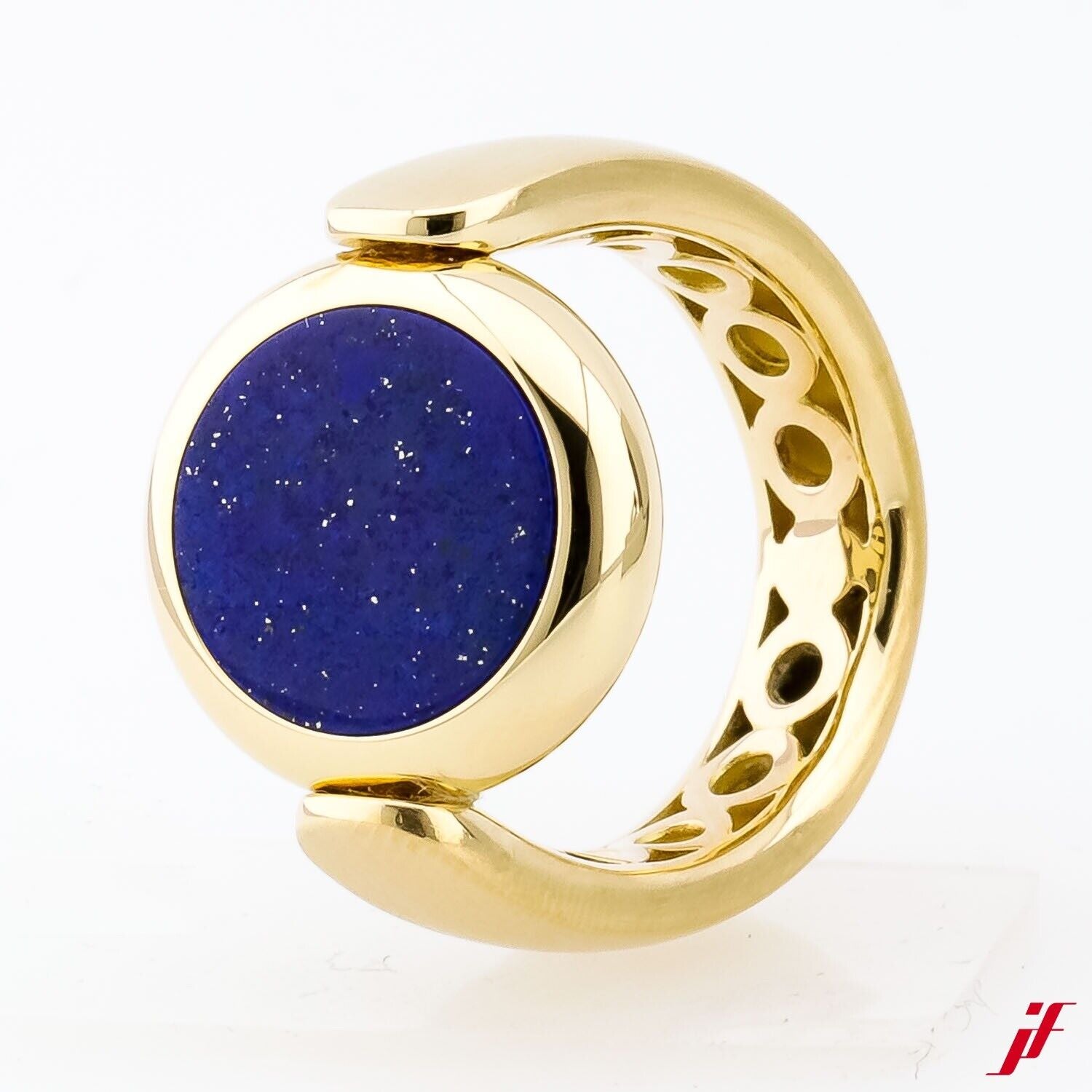 Gübelin Ring 750/18K Gelbgold Lapis Lazuli - wert 4.000€