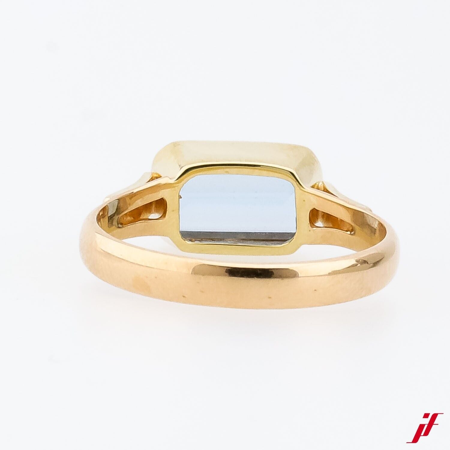 Ring 585/14K Gelbgold 1 Aquamarin 1,00ct - Wert 1900€