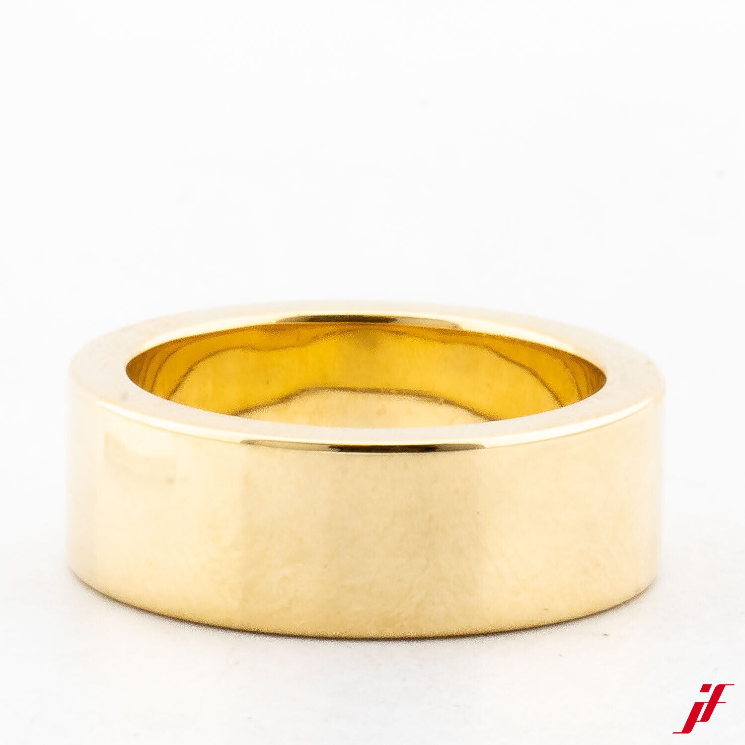 Bandring 585/14K Gelbgold ohne Besatz  50