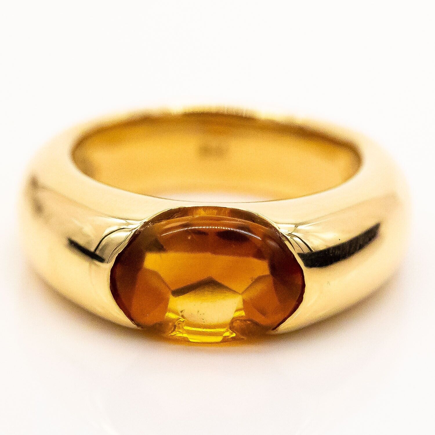 Ring 18K Gelbgold Citrin ca. 5,0ct Gr.56 - Wert 5.000€