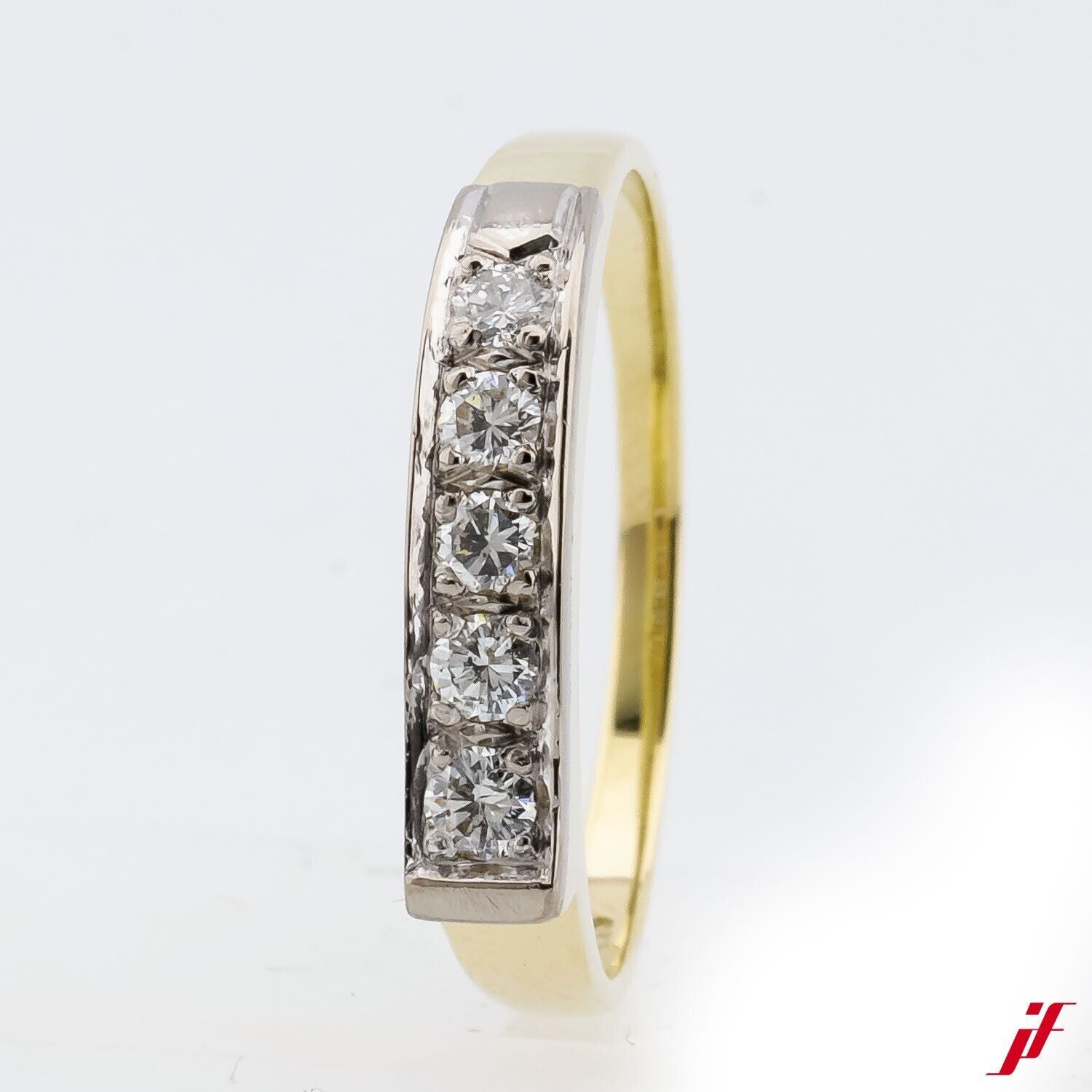 Ring 585/14K Gelbgold 0,25 ct Diamant Brillant  - Wert 1.200 €