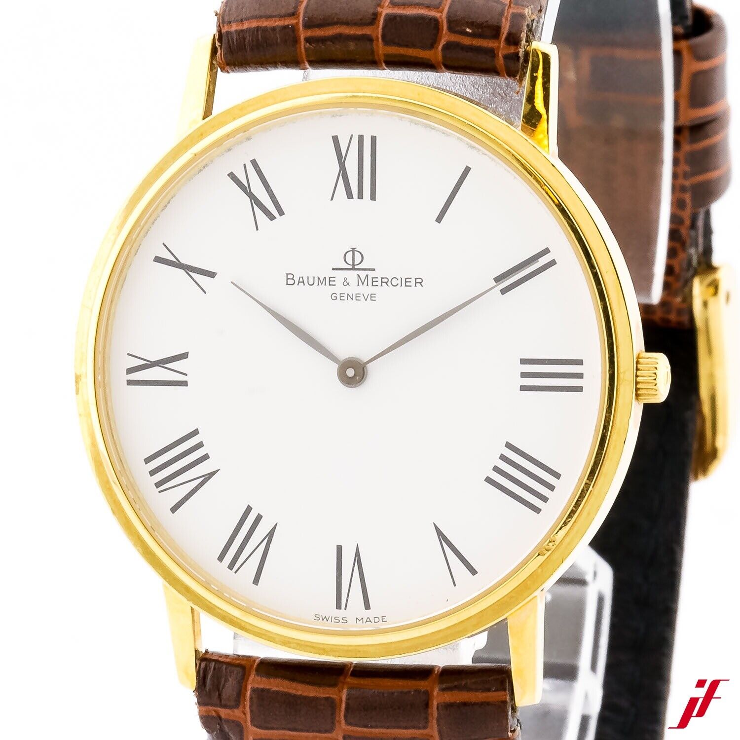 Armbanduhr Baume & Mercier Classima 750/18K Gelbgold Quarz 34 mm