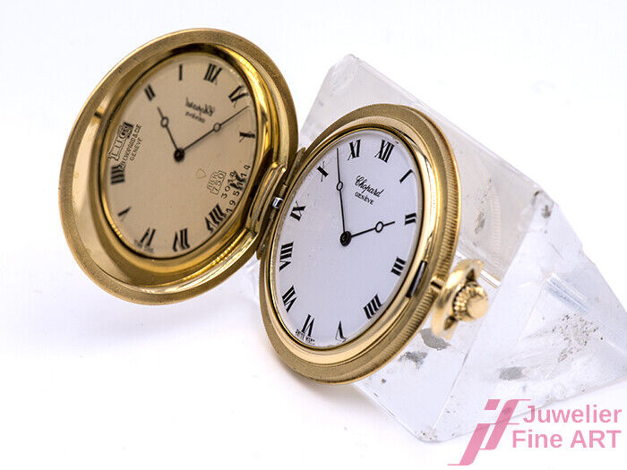 Taschenuhr Chopard Open Face Handaufzug ø=42 mm 18K/750 Gelbgold