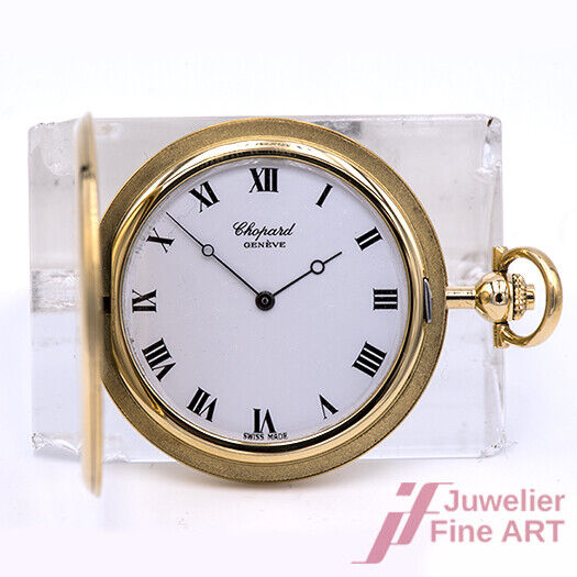 Taschenuhr Chopard Open Face Handaufzug ø=42 mm 18K/750 Gelbgold