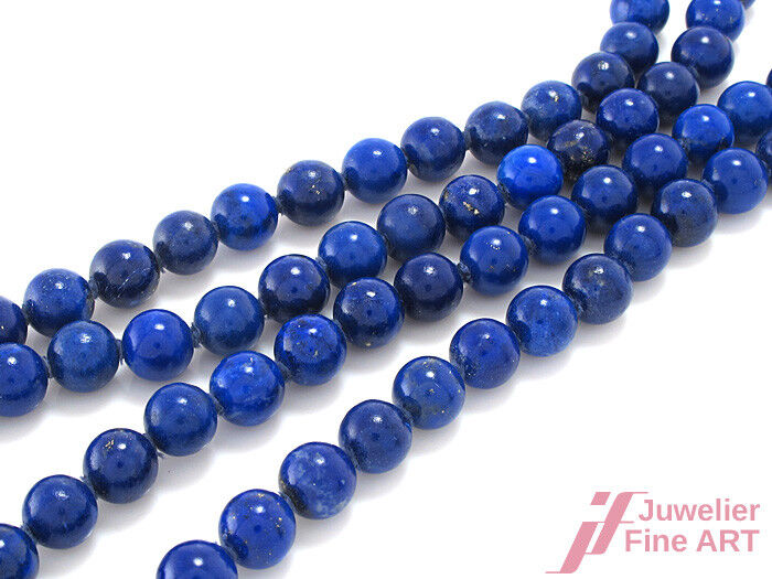 Lapislazuli Kette  endlos - Ø 6 mm - ca. 90 cm - 43,6 g