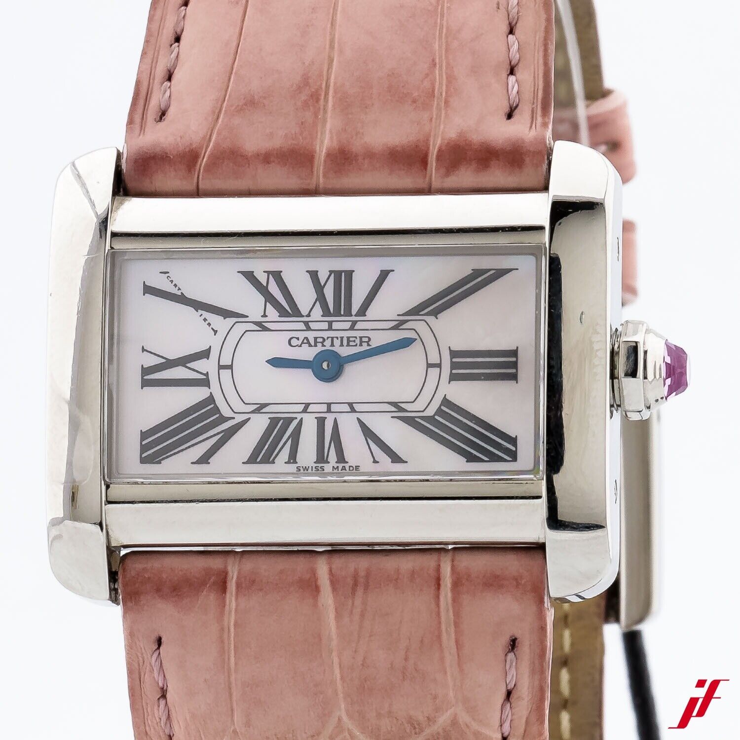 Cartier Divan Ref. 2599 Quarz Stahl