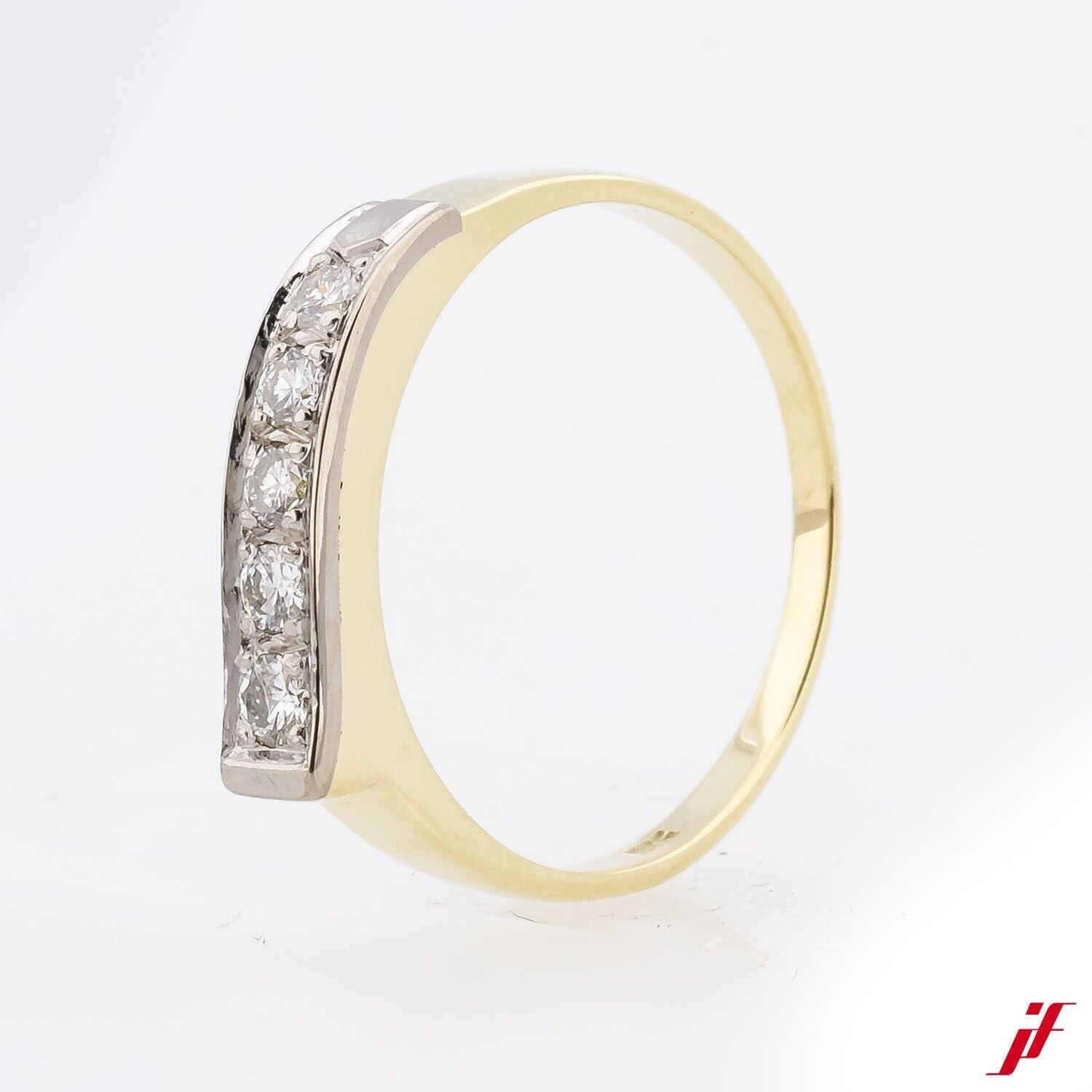 Ring 585/14K Gelbgold 0,25 ct Diamant Brillant  - Wert 1.200 €