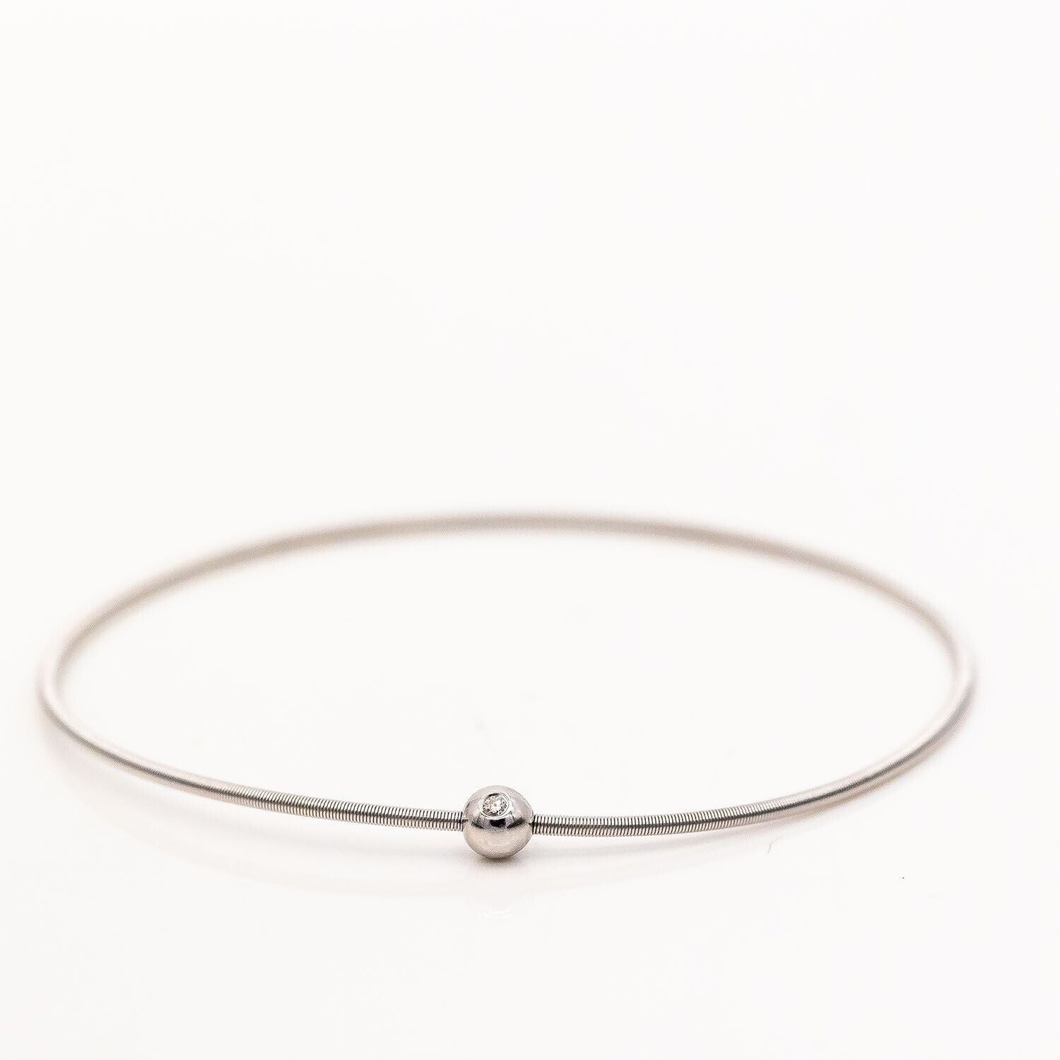 Niessing Colette Armband 950 Platin Diamant 0,02ct F/VS U=20,5cm