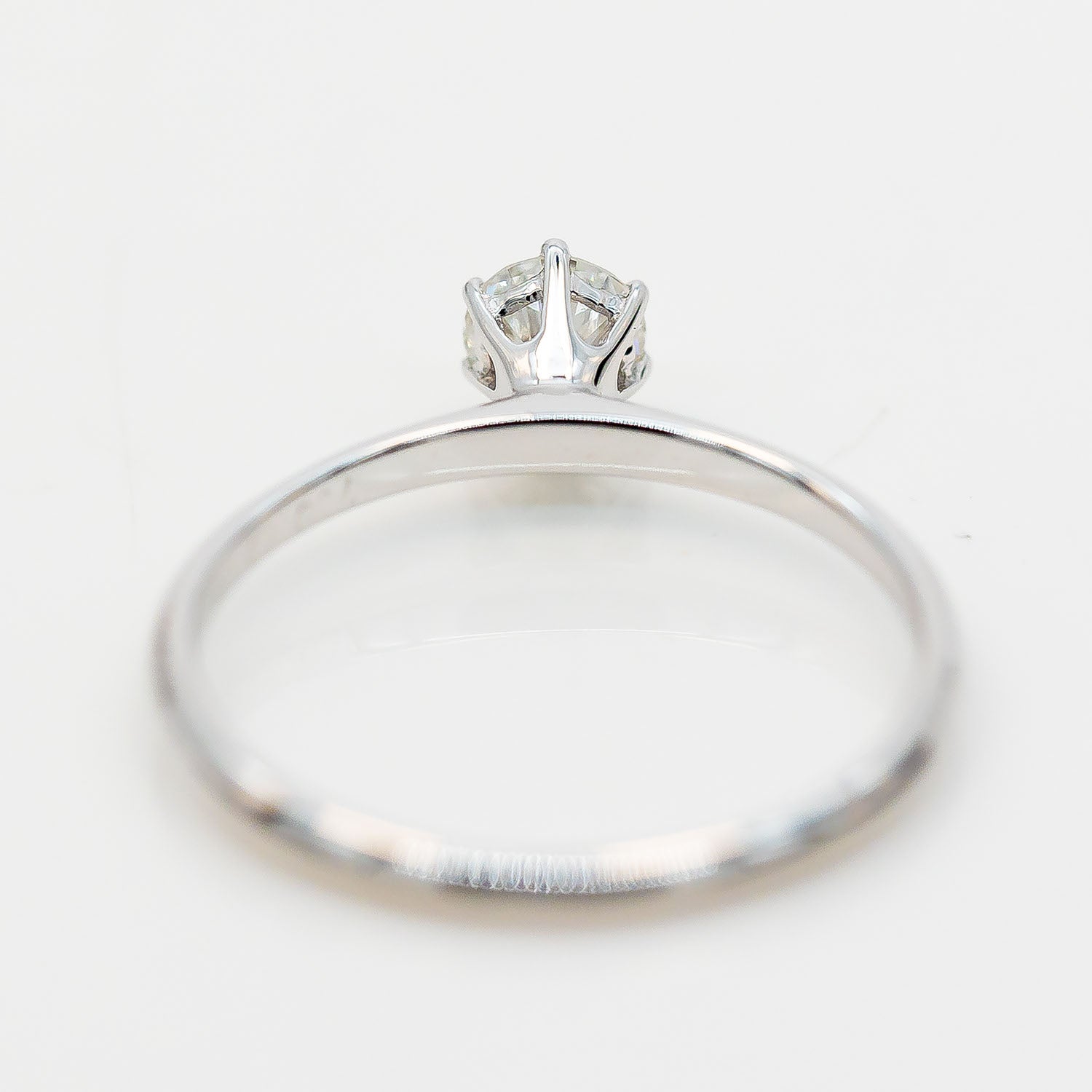 Ring Solitär 585/14K Weißgold Diamant 0,3ct TW/VVS Gr.53 - Wert 3.000€