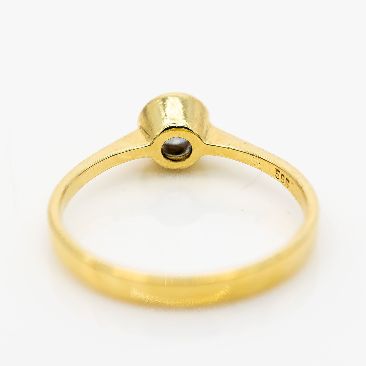 Ring 585/14K Gelbgold Diamant 0,25ct TW/VS Gr.55 - Wert 3.000€