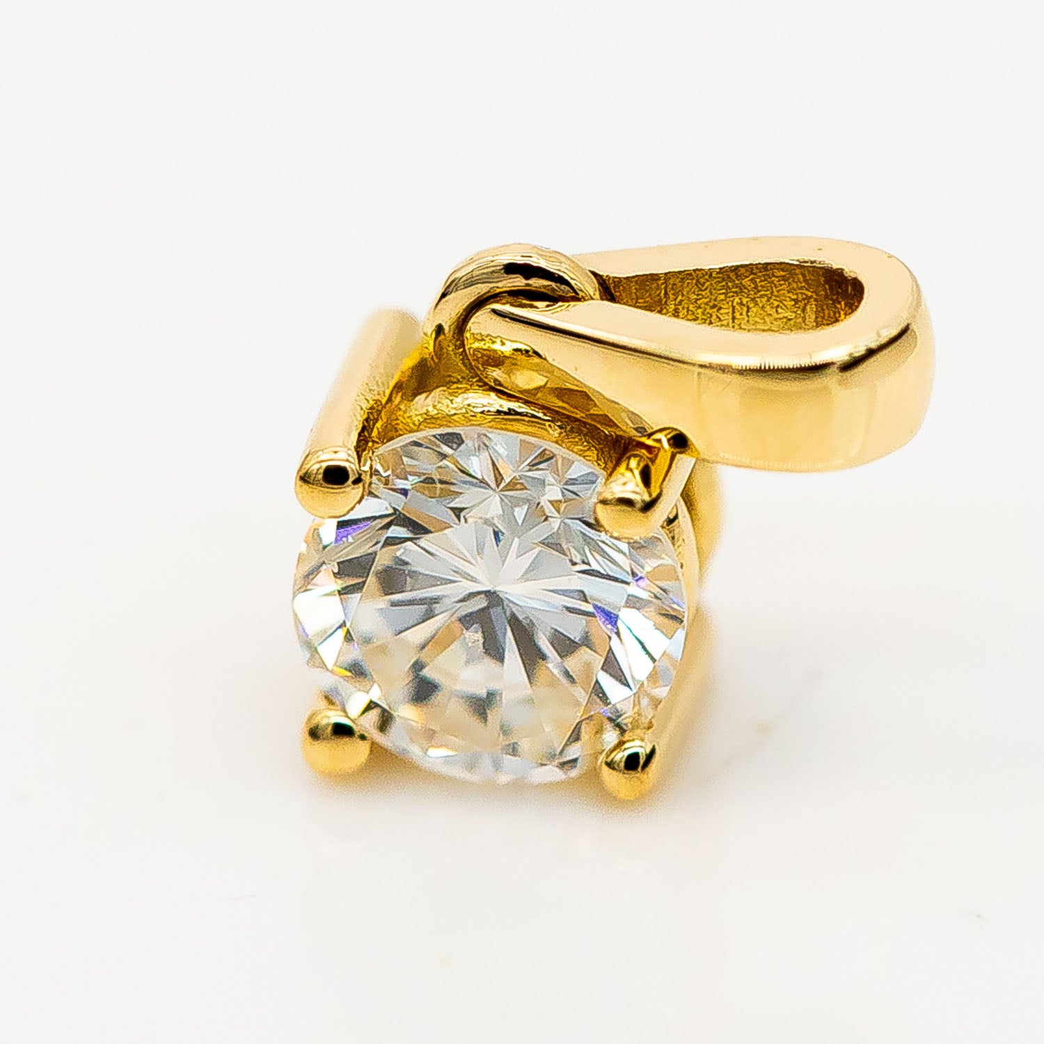 Anhänger 750/18K Gelbgold Diamant ca. 0,5ct H/SI - Wert 5.000€