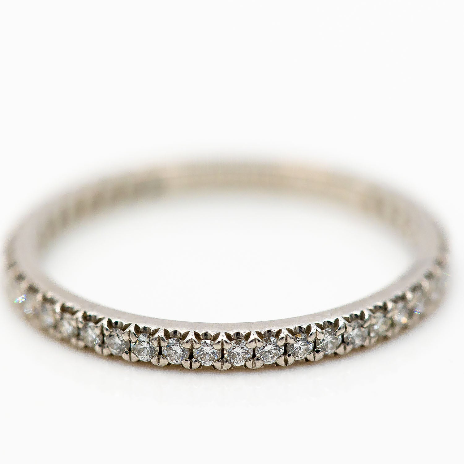 Tiffany & Co. Ring 950 Platin Diamant 0,17ct TW/VS Gr.57 - Wert 4.200€