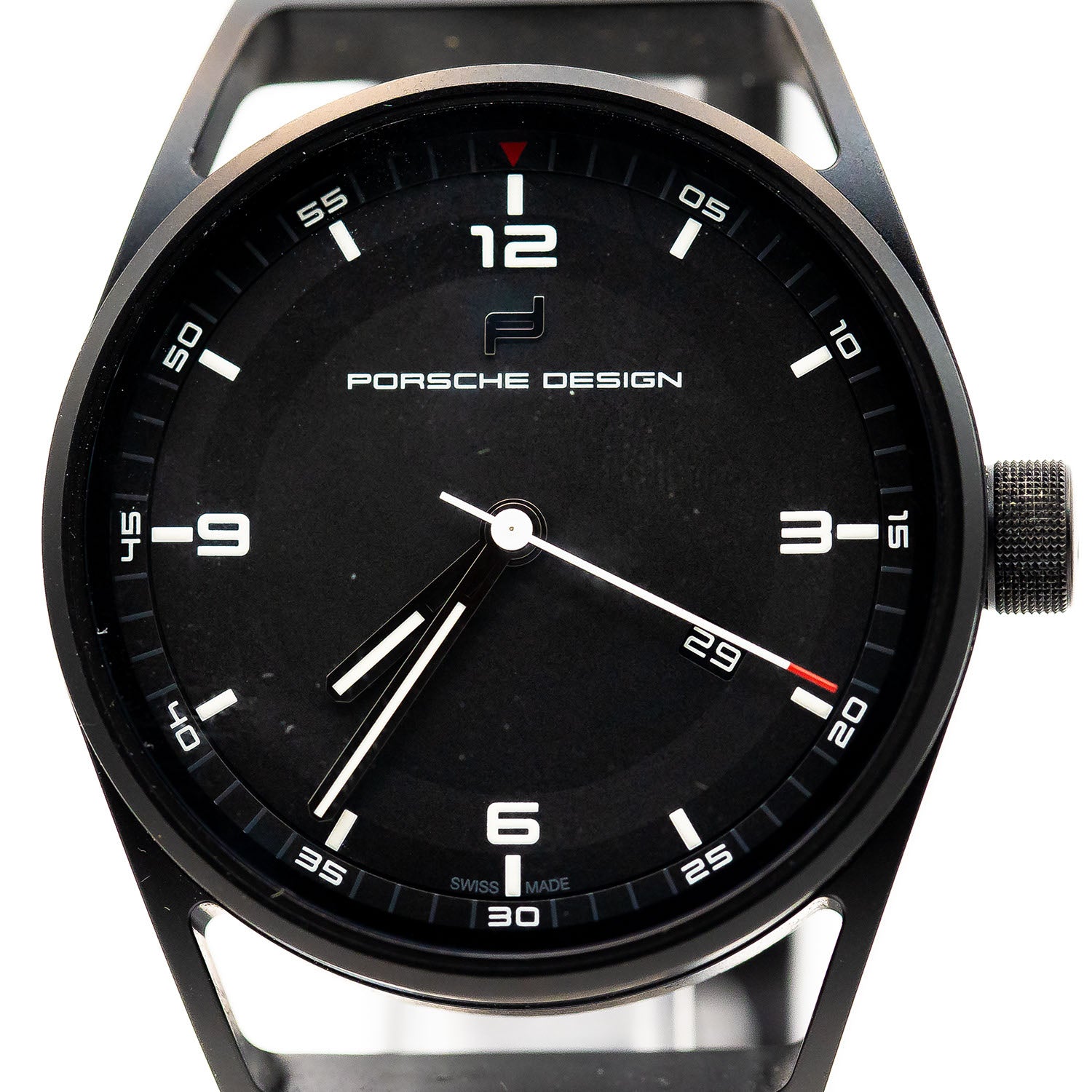 Porsche Design 1919 Datetimer Black Ref.6020.3.02.001.06.2 Titan Automatik Full Set 2018