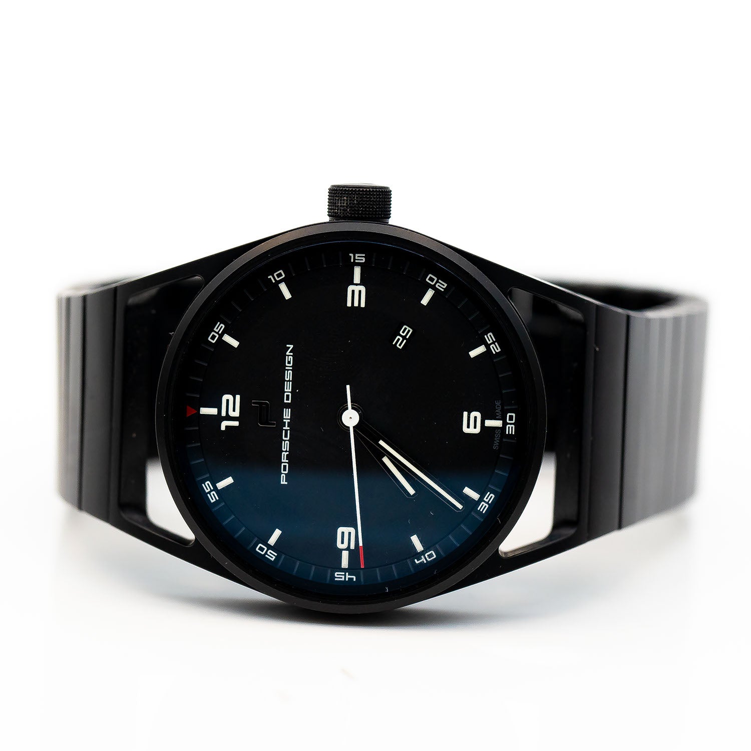 Porsche Design 1919 Datetimer Black Ref.6020.3.02.001.06.2 Titan Automatik Full Set 2018