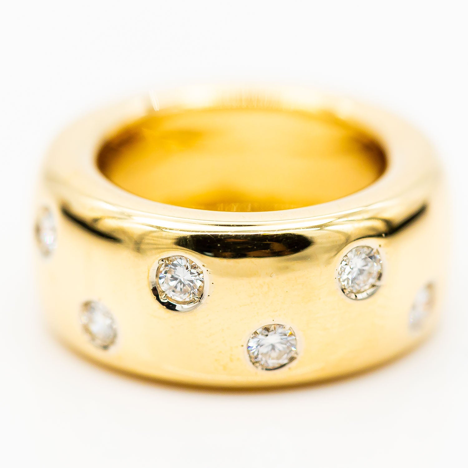 Pomellato Ring 750/18K Gelbgold Diamant Gr.56